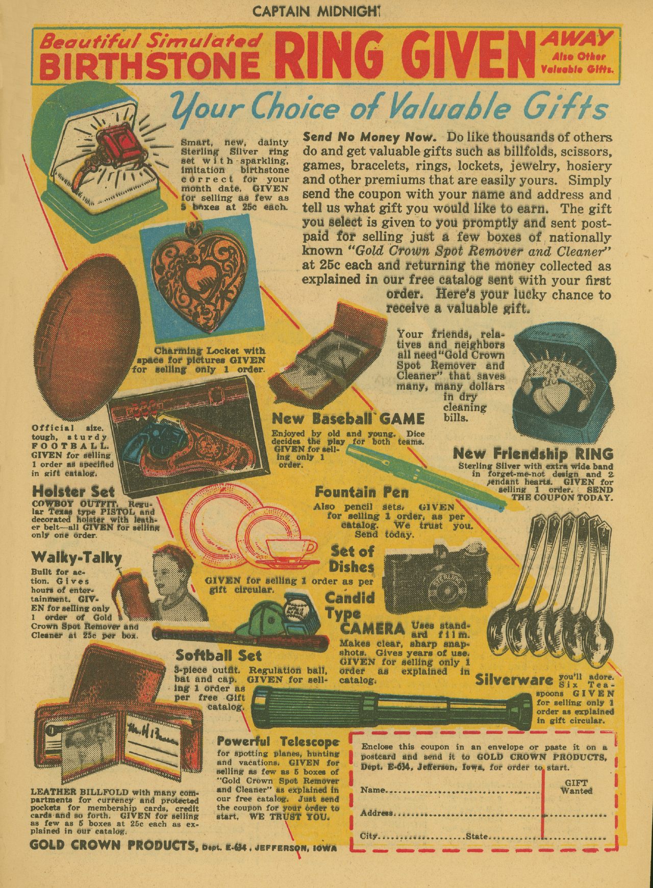 Read online Captain Midnight (1942) comic -  Issue #36 - 33