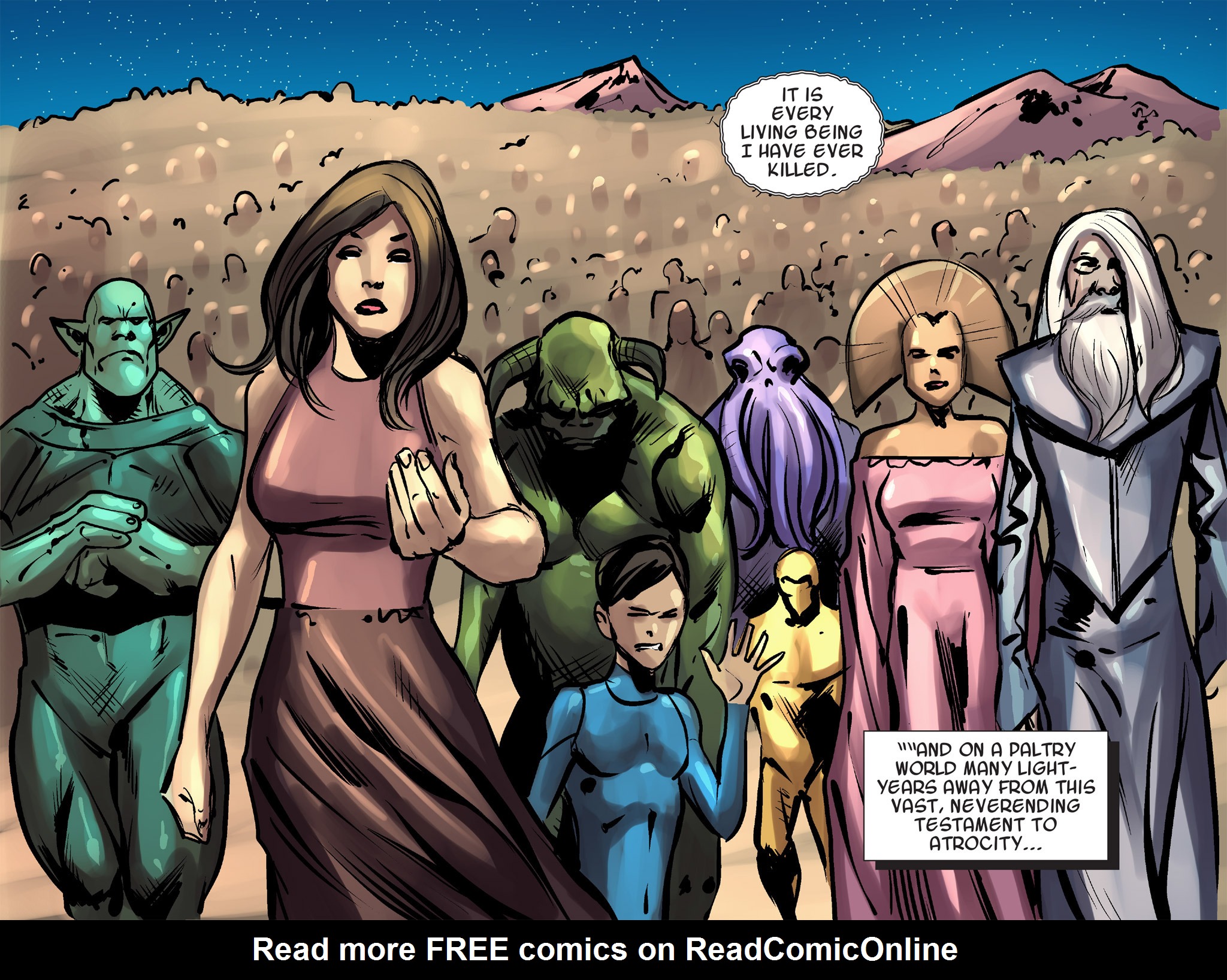 Read online Thanos: A God Up There Listening comic -  Issue # TPB - 296