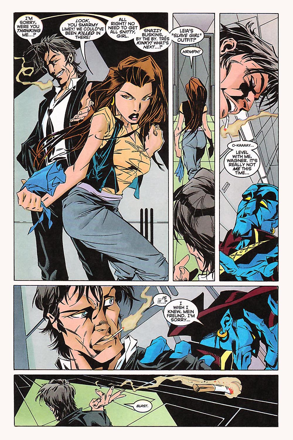 Read online Excalibur (1988) comic -  Issue #118 - 12