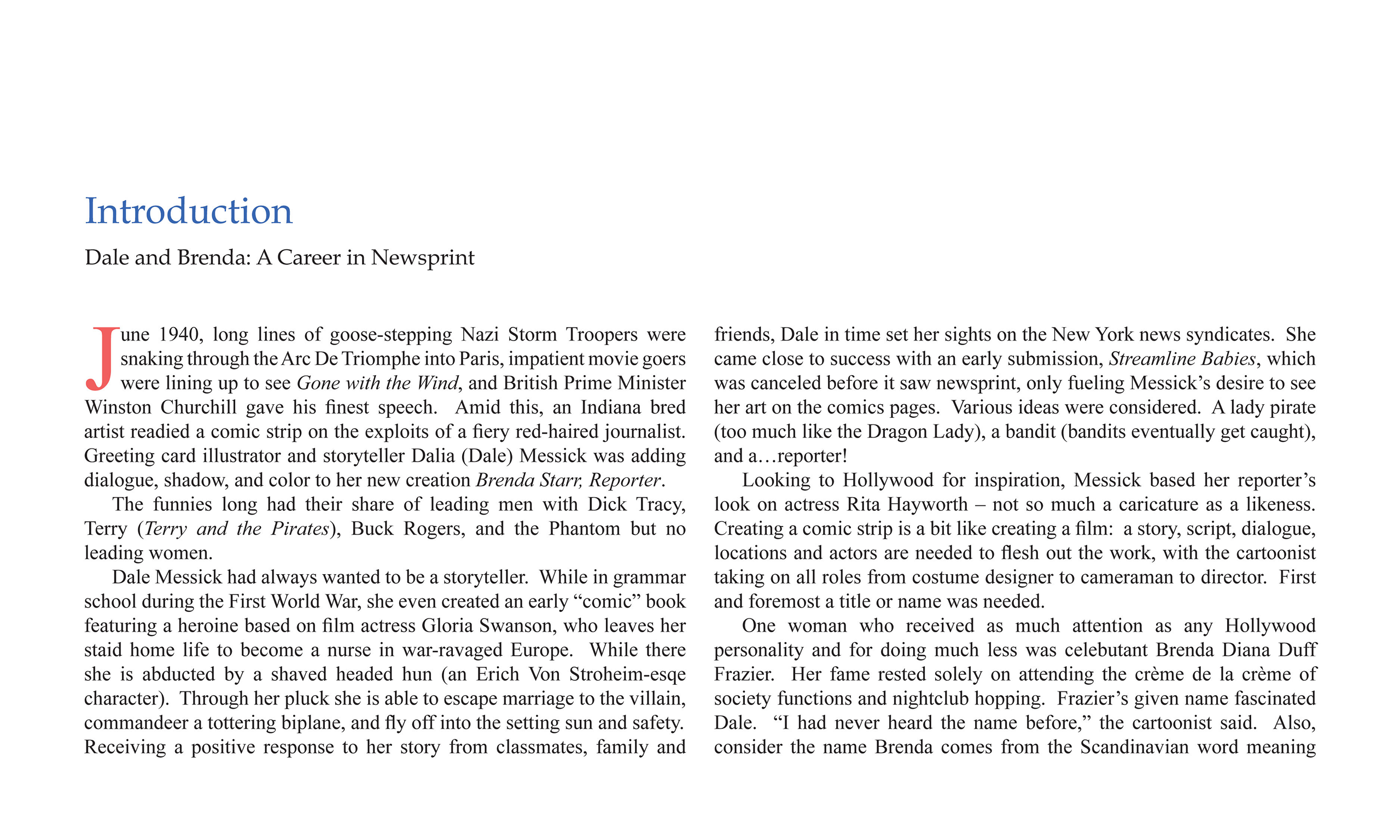Read online Brenda Starr, Reporter: The Collected Dailies and Sundays comic -  Issue # TPB (Part 1) - 8
