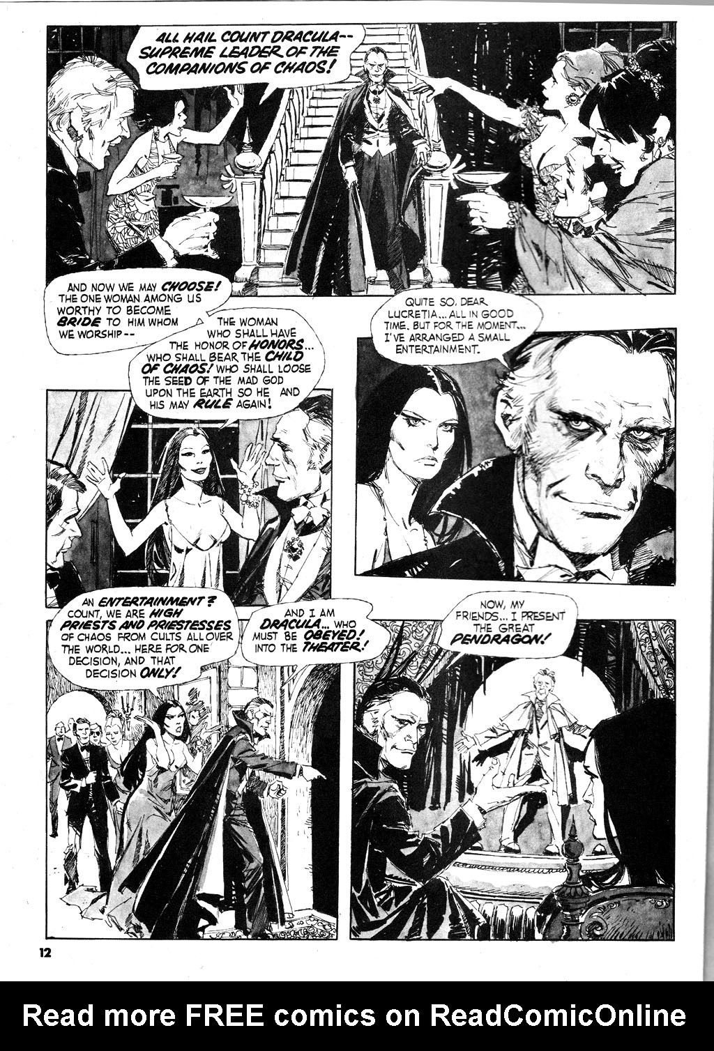 Read online Vampirella (1969) comic -  Issue #16 - 12