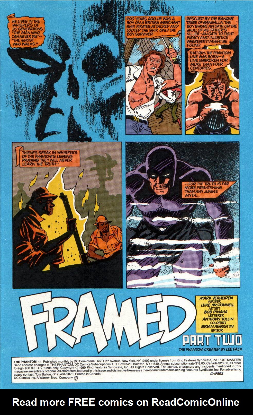 Read online The Phantom (1989) comic -  Issue #13 - 2