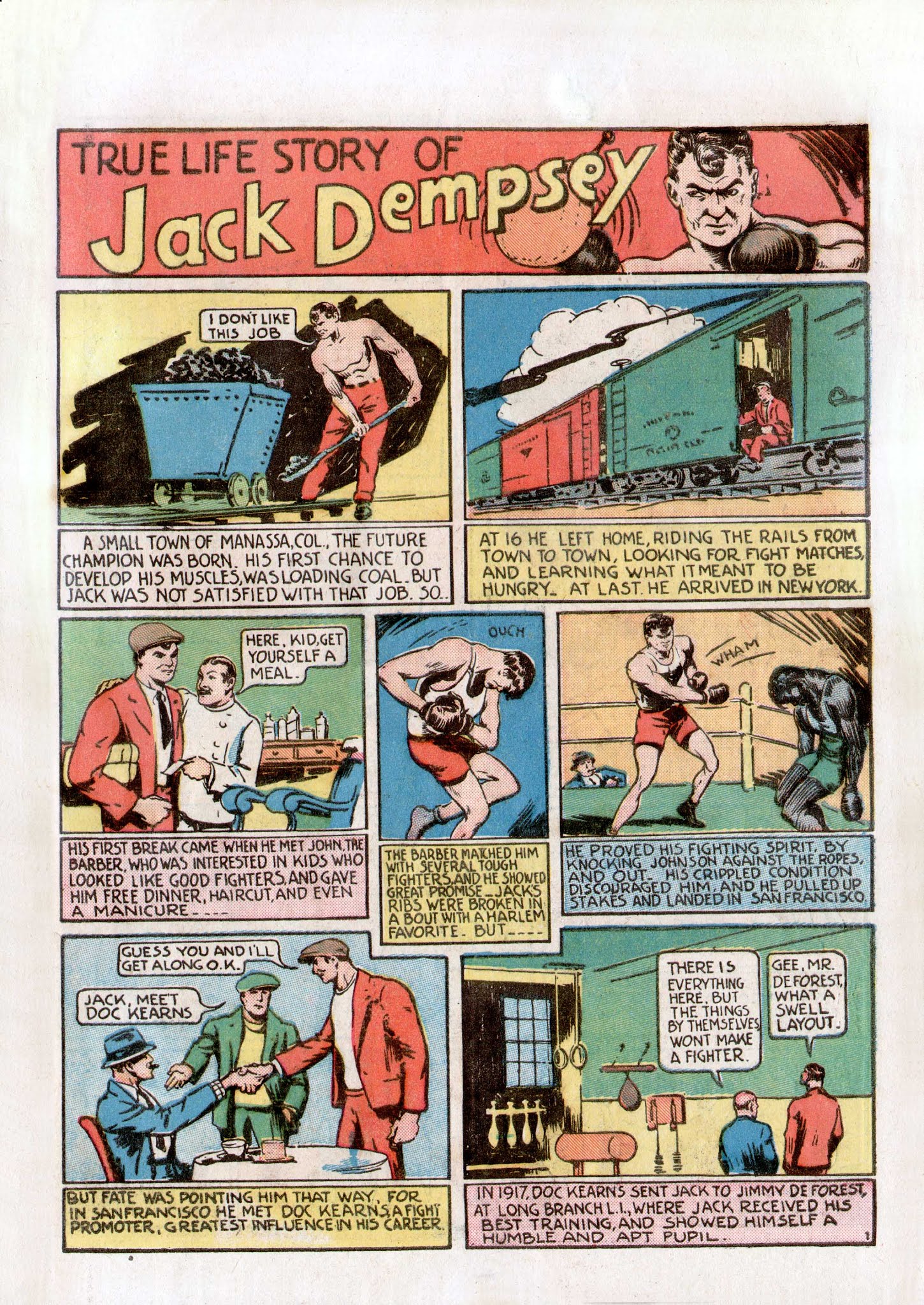 Read online Fight Comics comic -  Issue #1 - 13