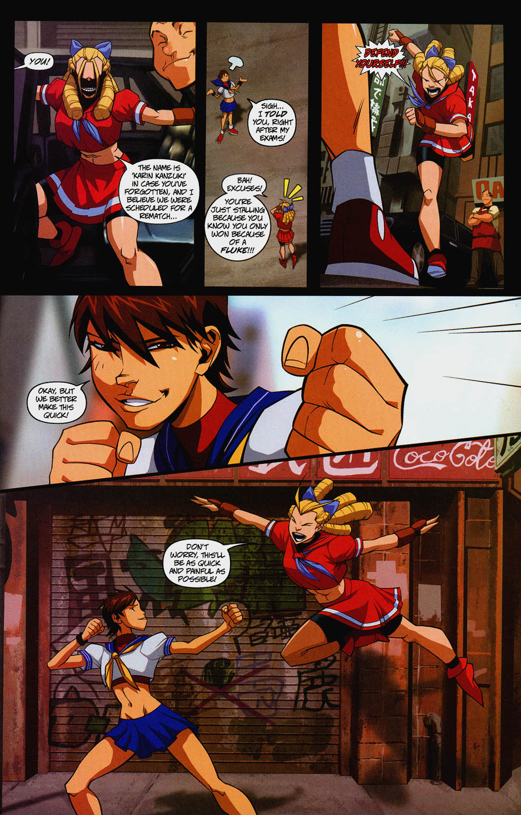 Read online Street Fighter (2003) comic -  Issue #8 - 22