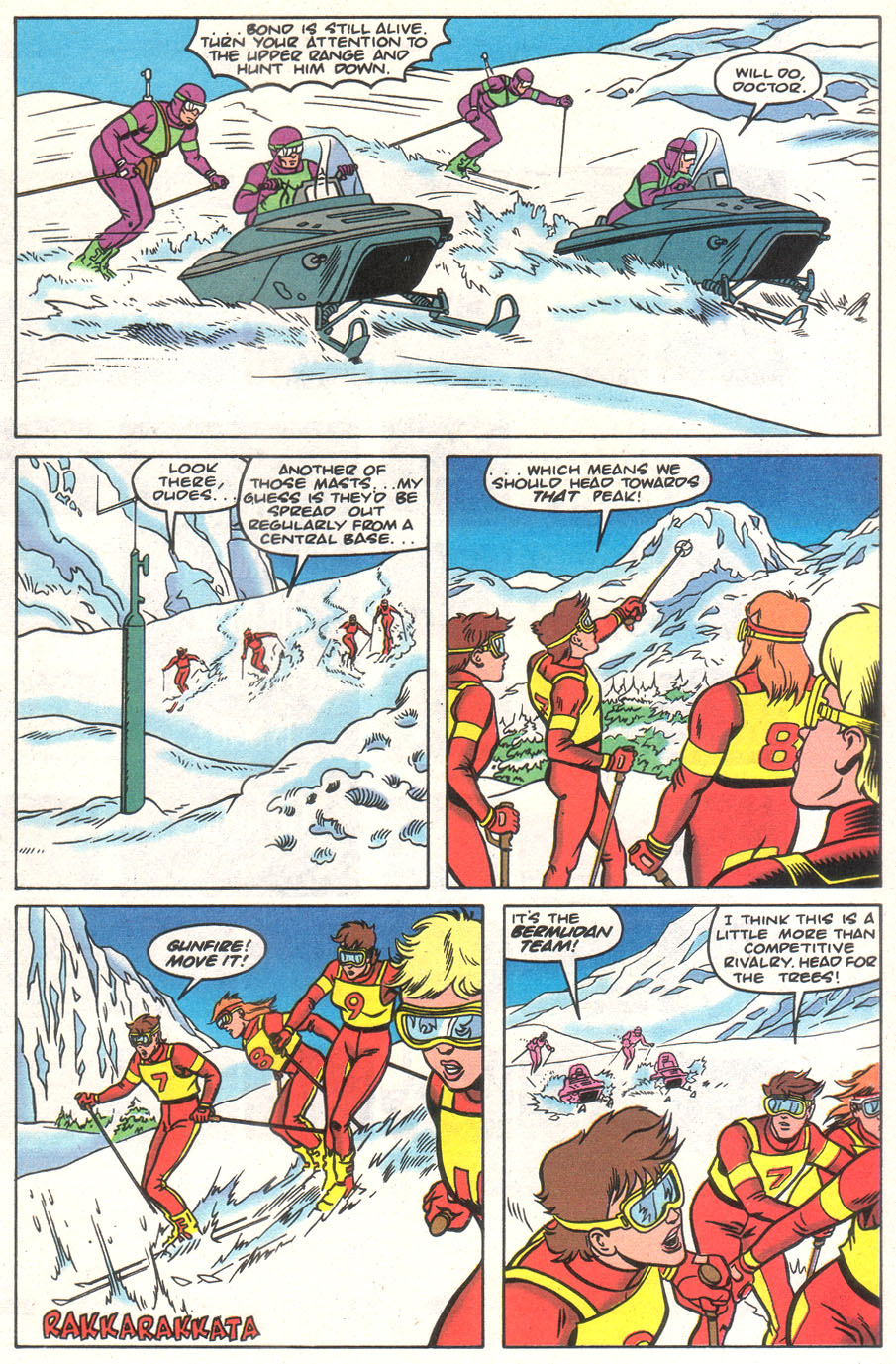 Read online James Bond Jr. comic -  Issue #9 - 17