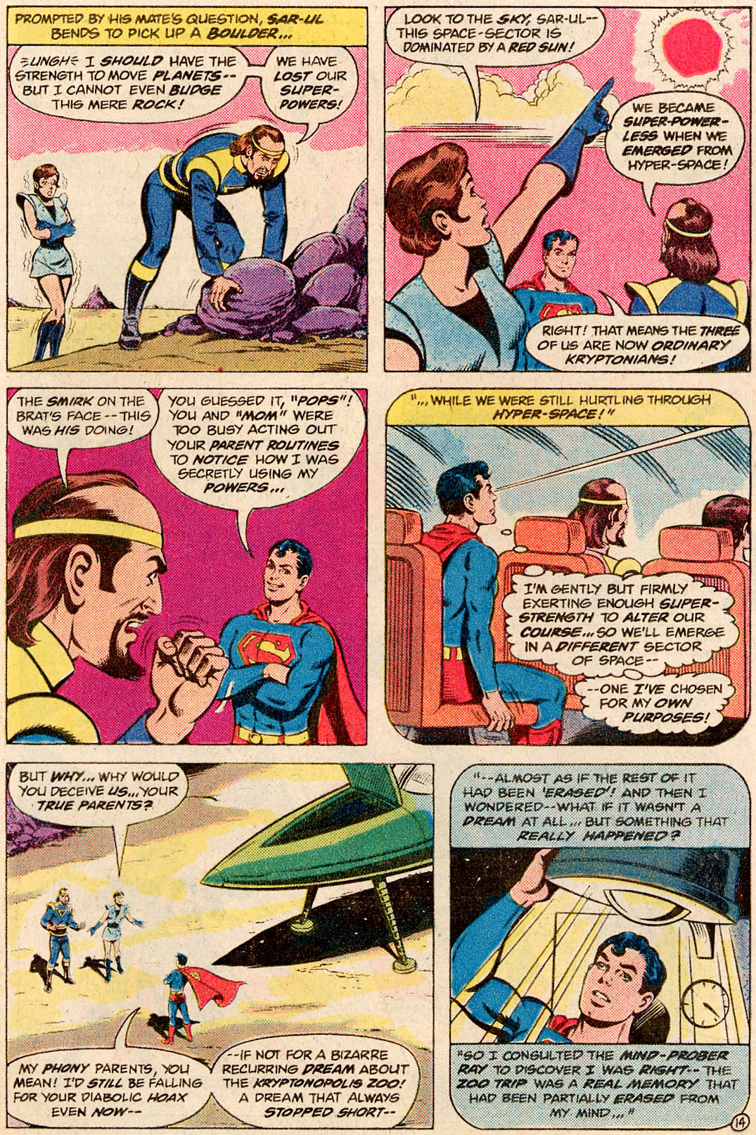 The New Adventures of Superboy 28 Page 14