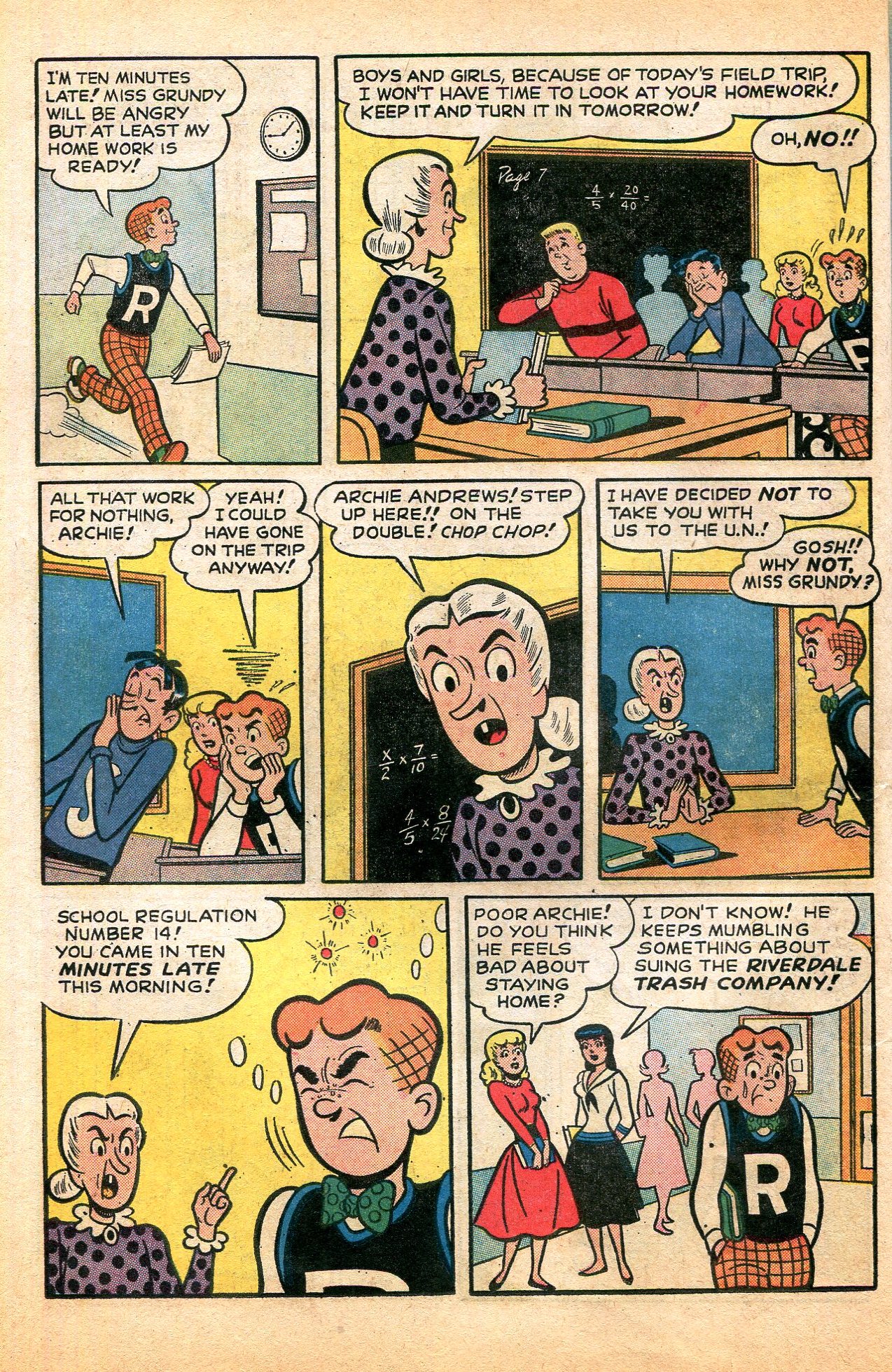 Read online Archie Giant Series Magazine comic -  Issue #29 - 8