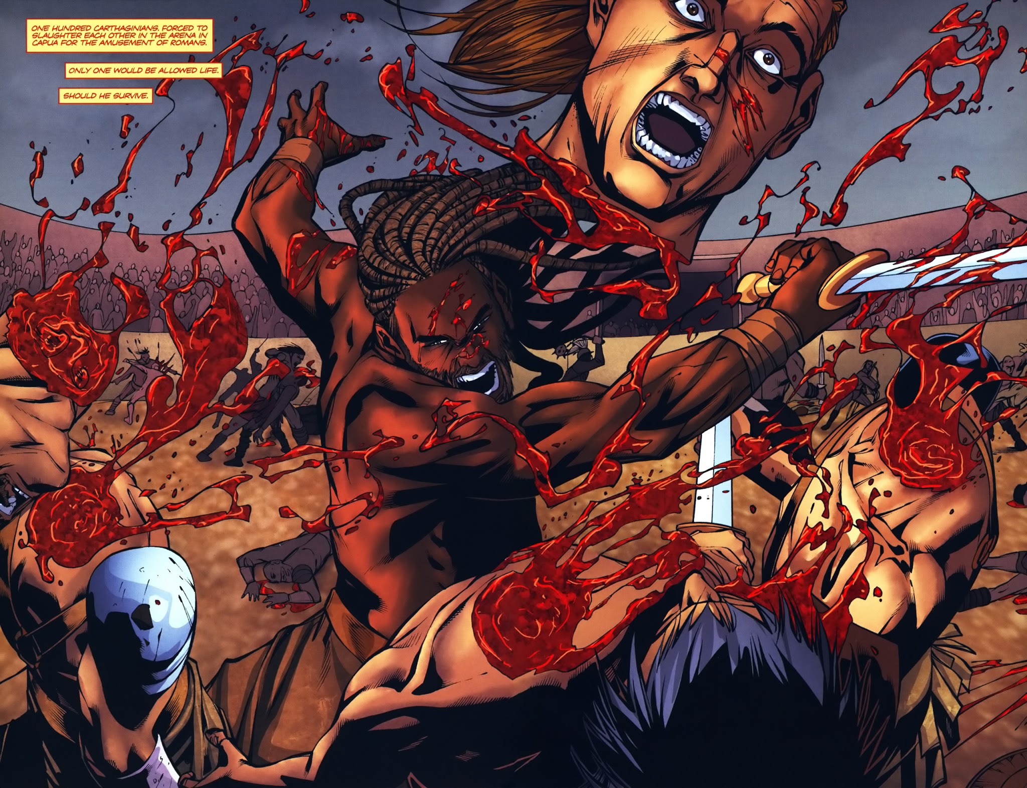 Read online Spartacus comic -  Issue #3 - 21