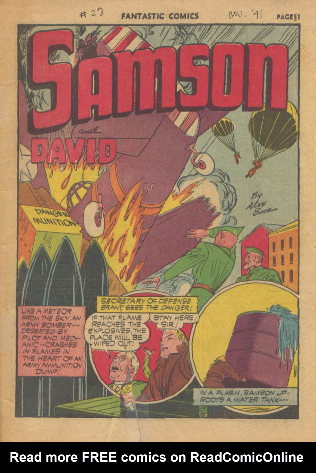 Read online Fantastic Comics comic -  Issue #23 - 2