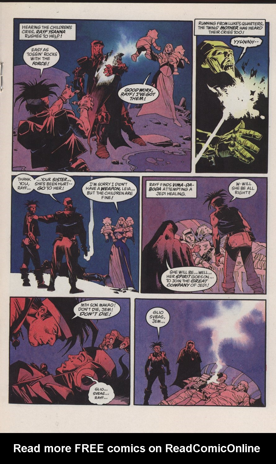 Read online Star Wars: Dark Empire II comic -  Issue #6 - 19