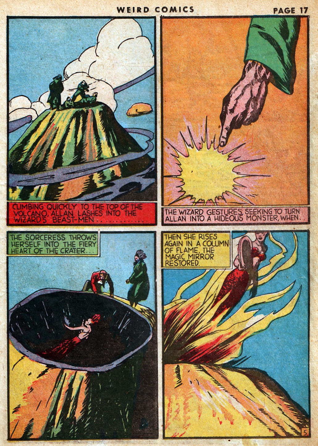 Read online Weird Comics comic -  Issue #3 - 19