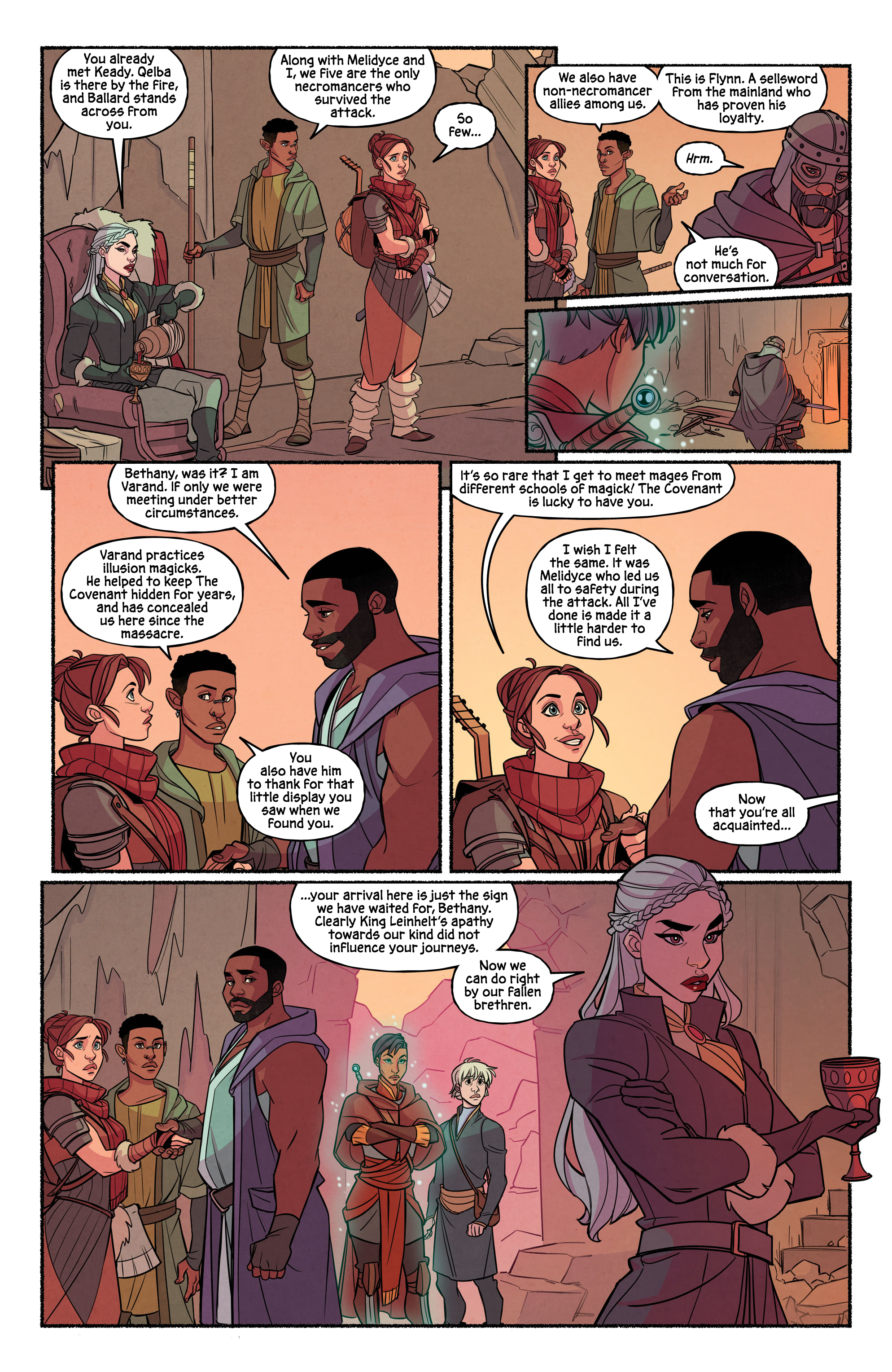 Read online Songs for the Dead: Afterlife comic -  Issue #1 - 9