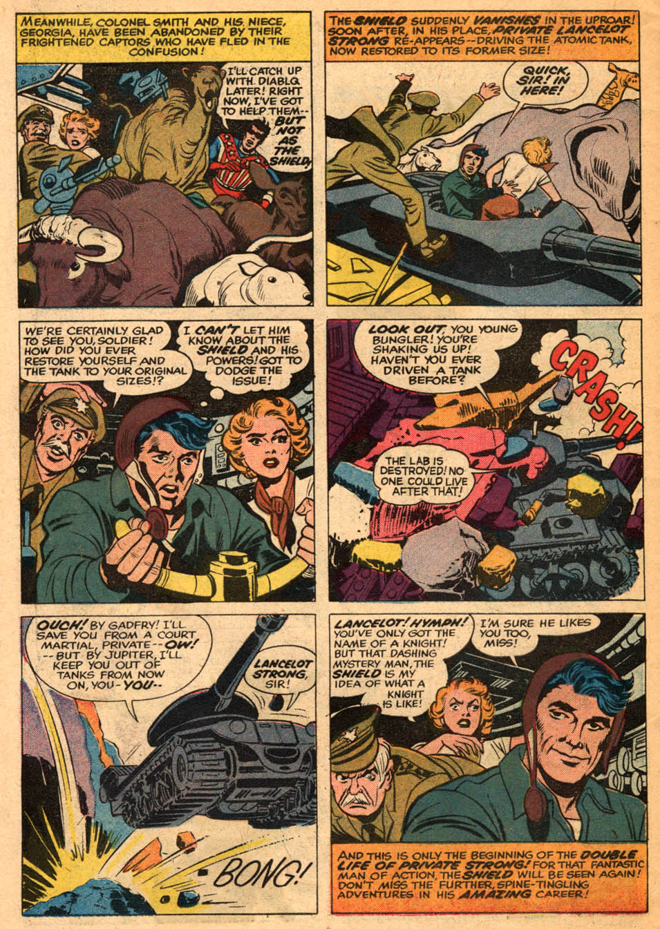 Read online The Double Life of Private Strong comic -  Issue #1 - 34