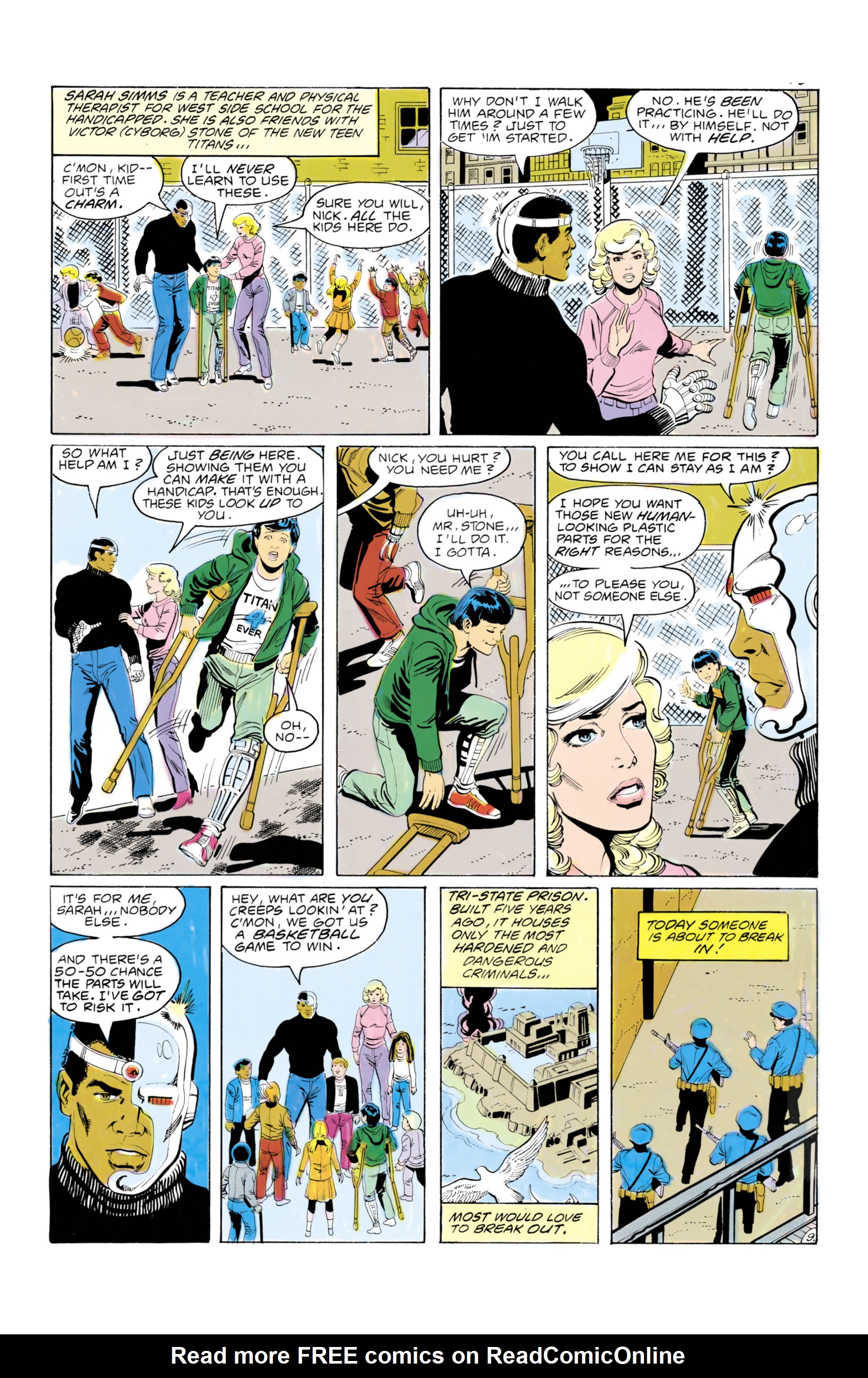 Read online Tales of the Teen Titans comic -  Issue #56 - 10