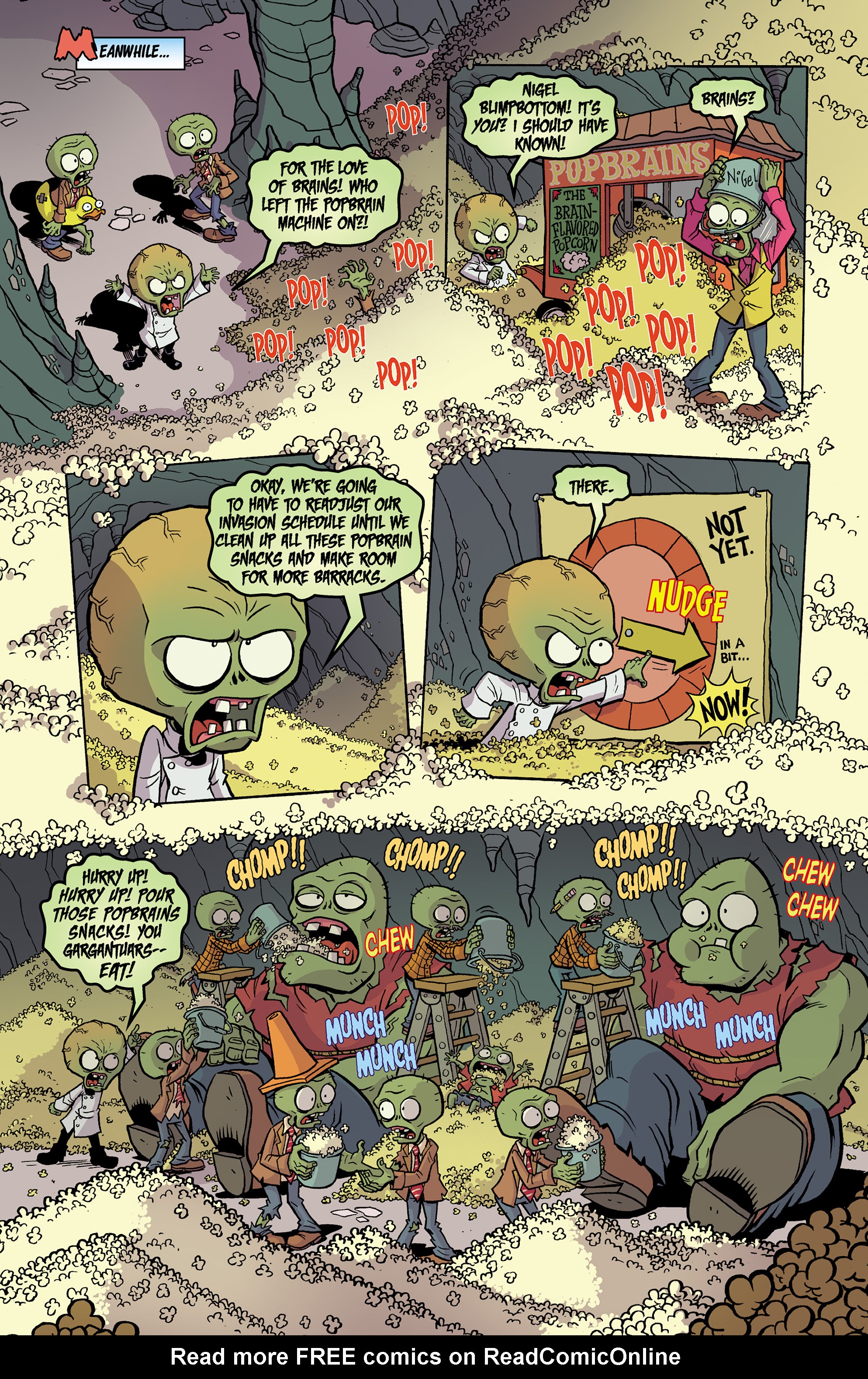 Read online Plants vs. Zombies: Boom Boom Mushroom comic -  Issue #10 - 19