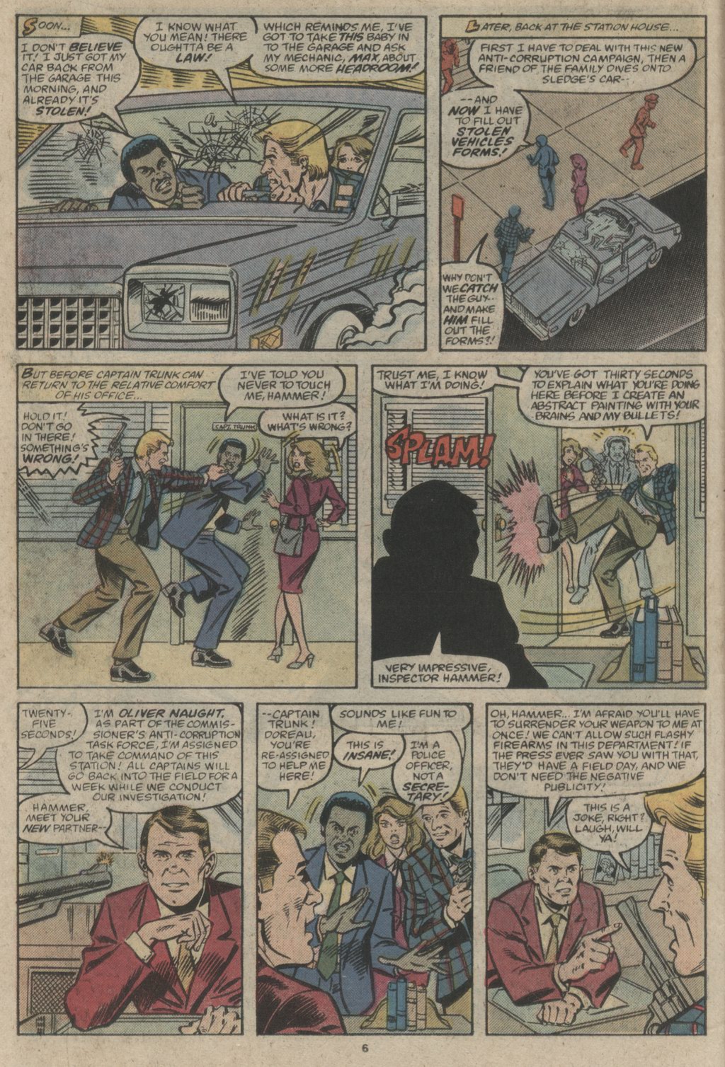 Read online Sledge Hammer! comic -  Issue #2 - 7