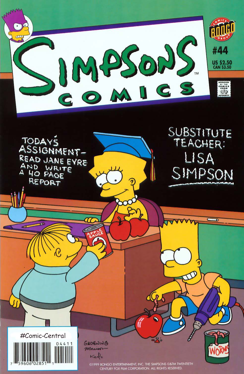 Simpsons Comics issue 44 - Page 1