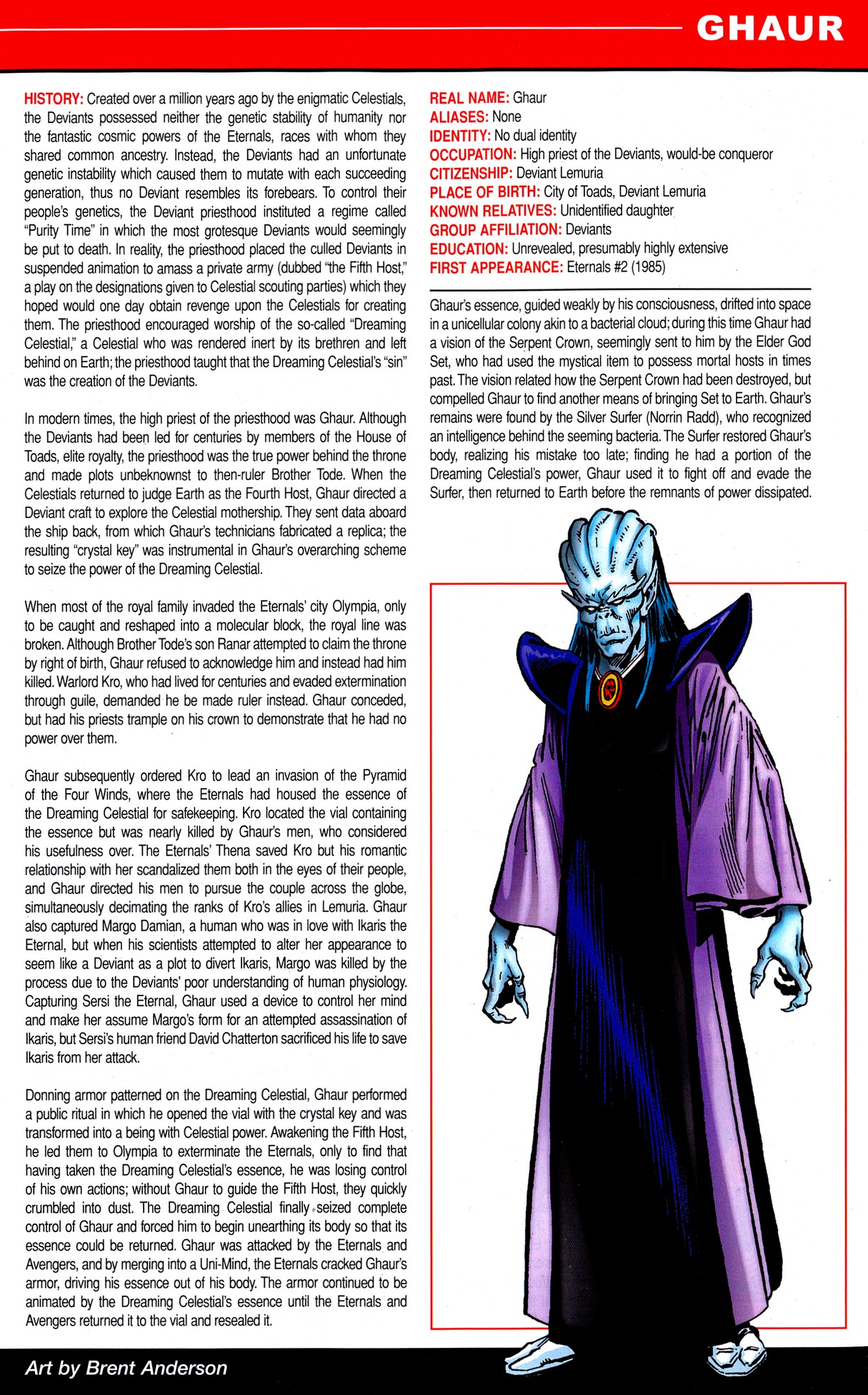 Read online Official Handbook of the Marvel Universe A To Z Update comic -  Issue #2 - 23