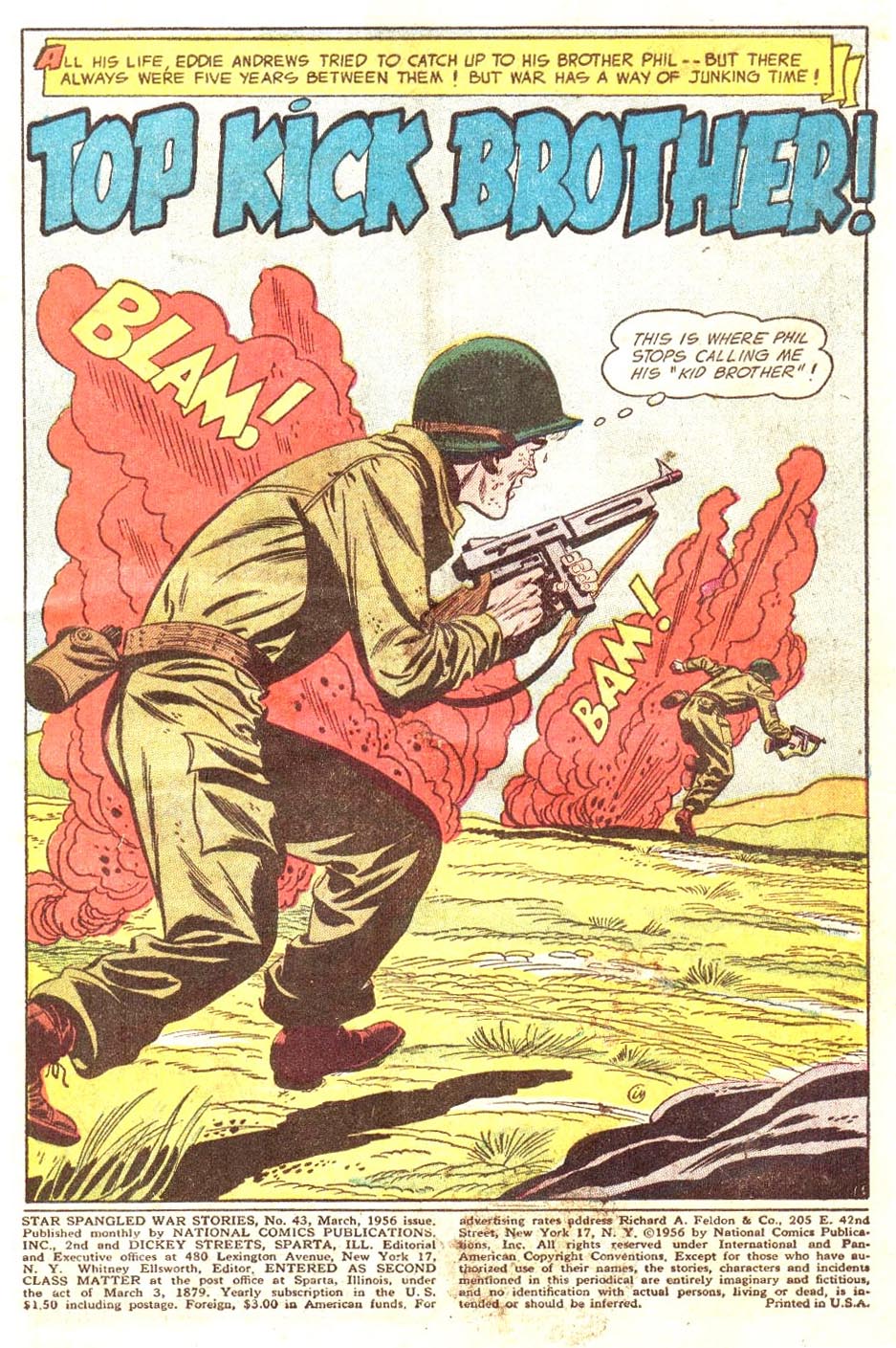 Read online Star Spangled War Stories (1952) comic -  Issue #43 - 3