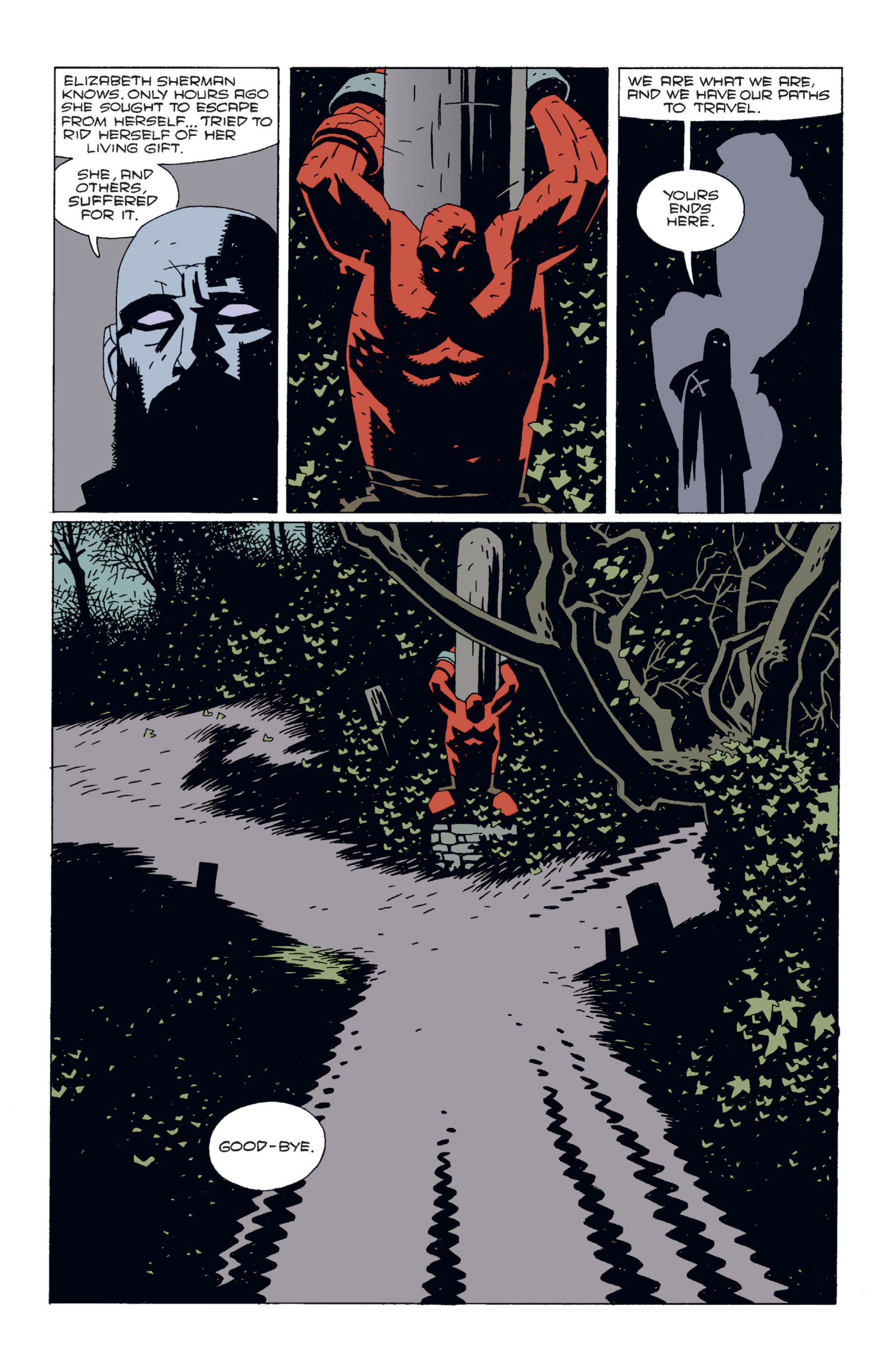 Read online Hellboy comic -  Issue #2 - 104
