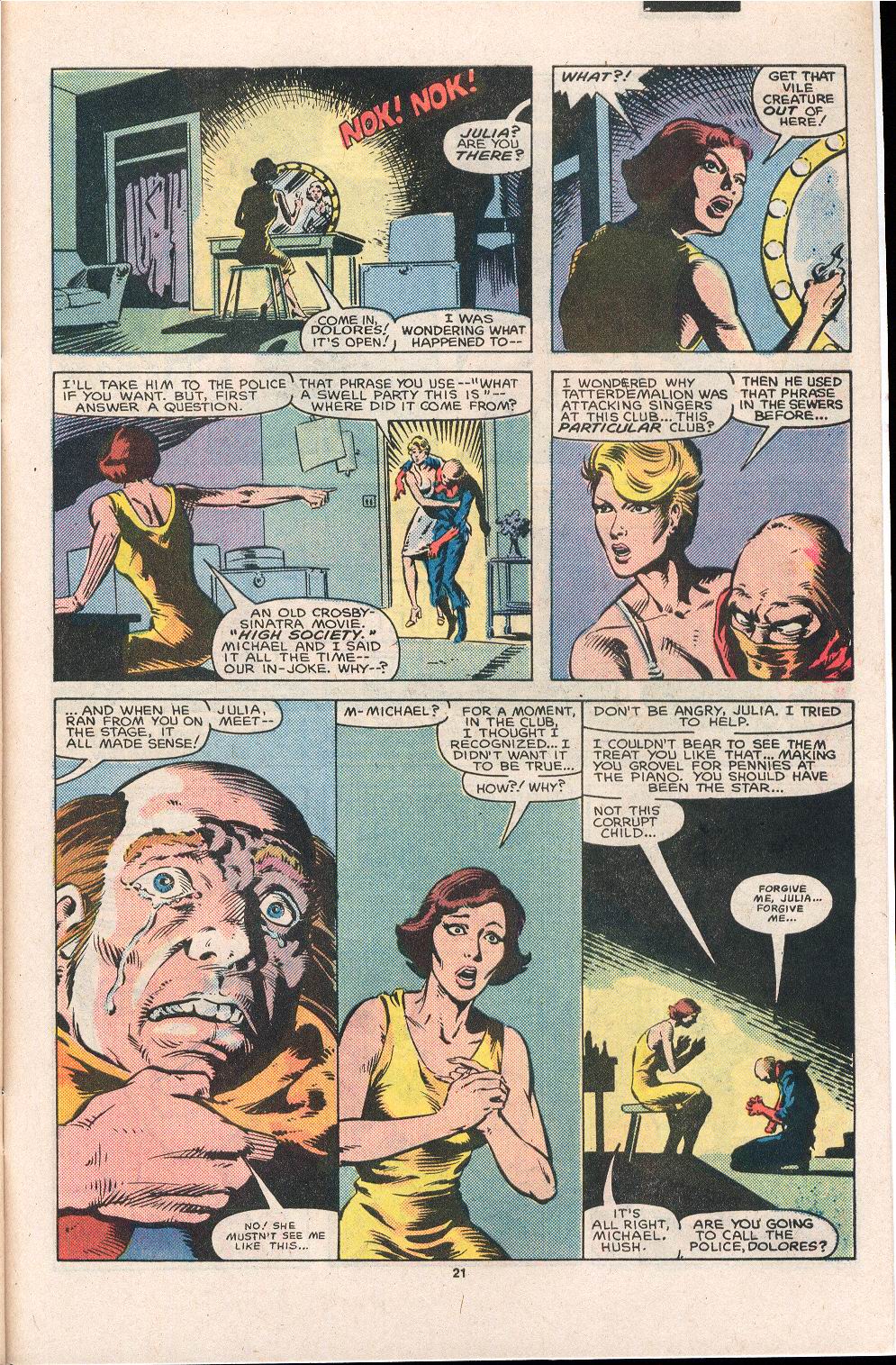 Read online Dazzler (1981) comic -  Issue #36 - 22