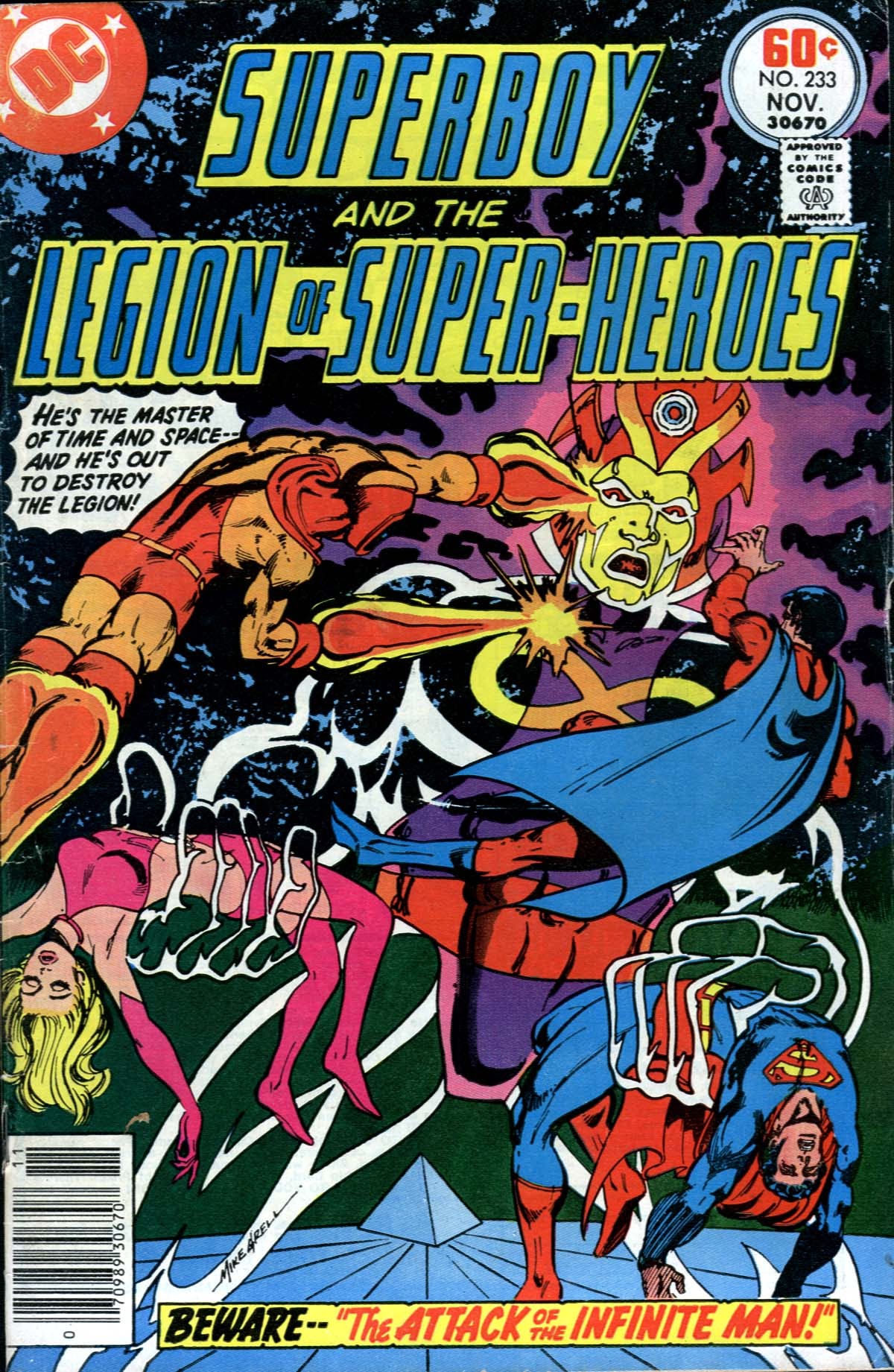 Read online Superboy and the Legion of Super-Heroes (1977) comic -  Issue #233 - 1