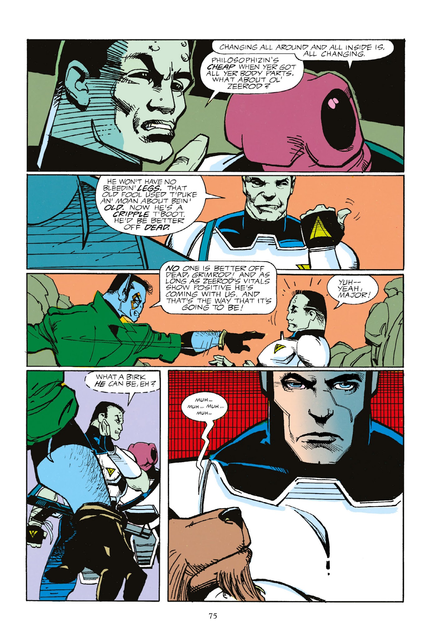 Read online Alien Legion: Dead and Buried comic -  Issue # TPB - 74