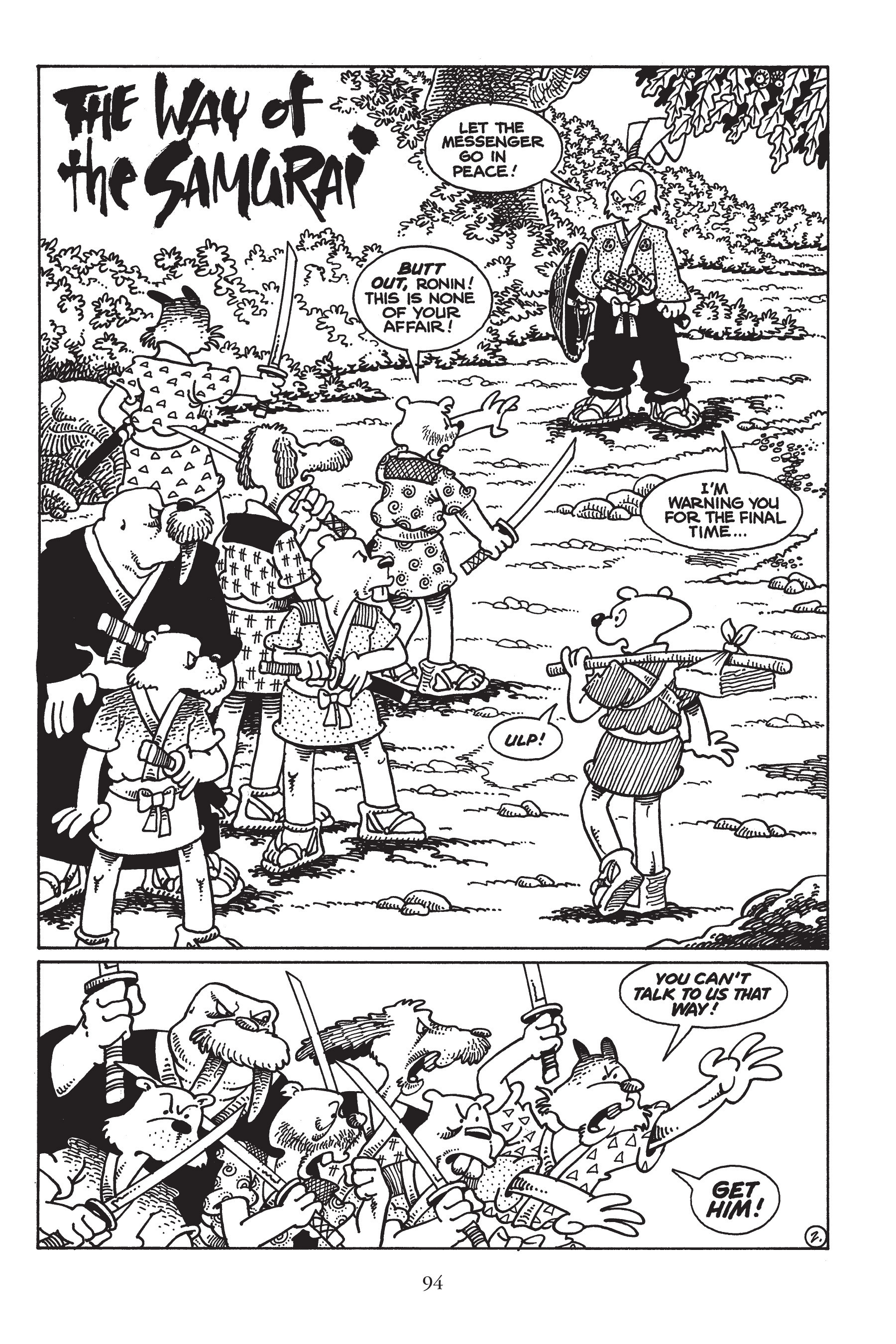 Read online Usagi Yojimbo (1987) comic -  Issue # _TPB 5 - 92
