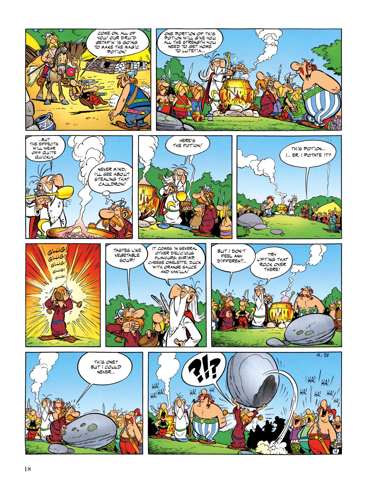 Read online Asterix comic -  Issue #1 - 19
