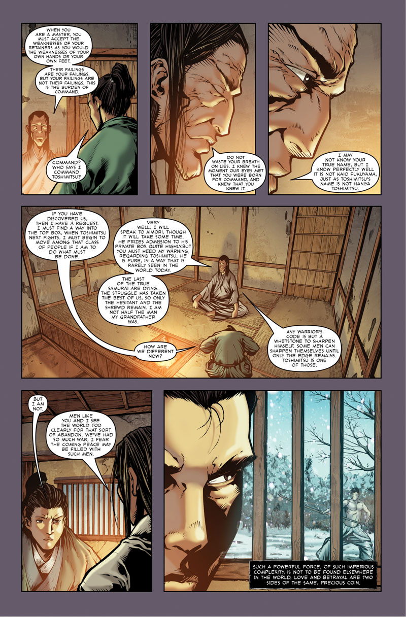 Read online Samurai's Blood comic -  Issue #4 - 6