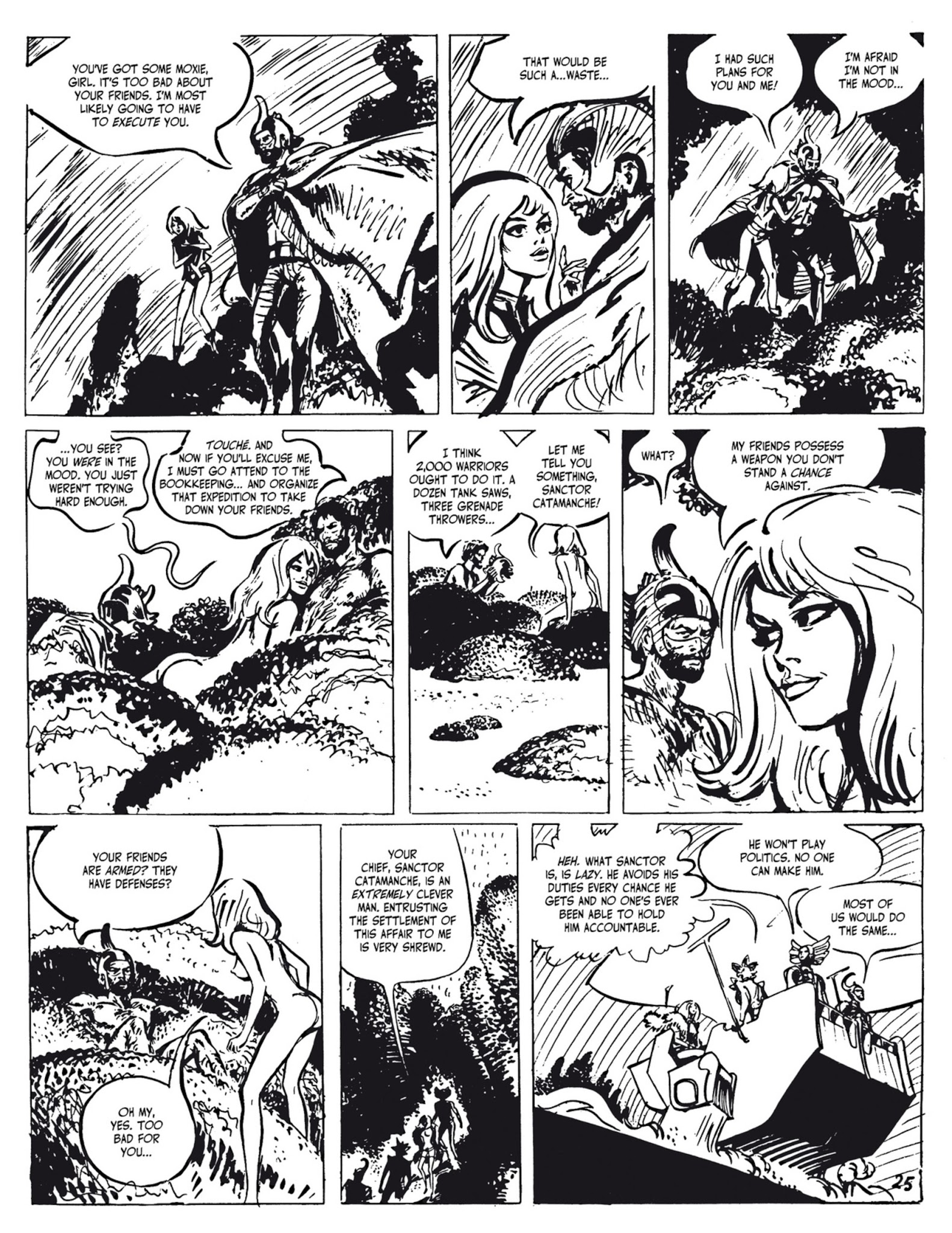 Read online Barbarella and The Wrath of the Minute-Eater comic -  Issue # TPB - 30
