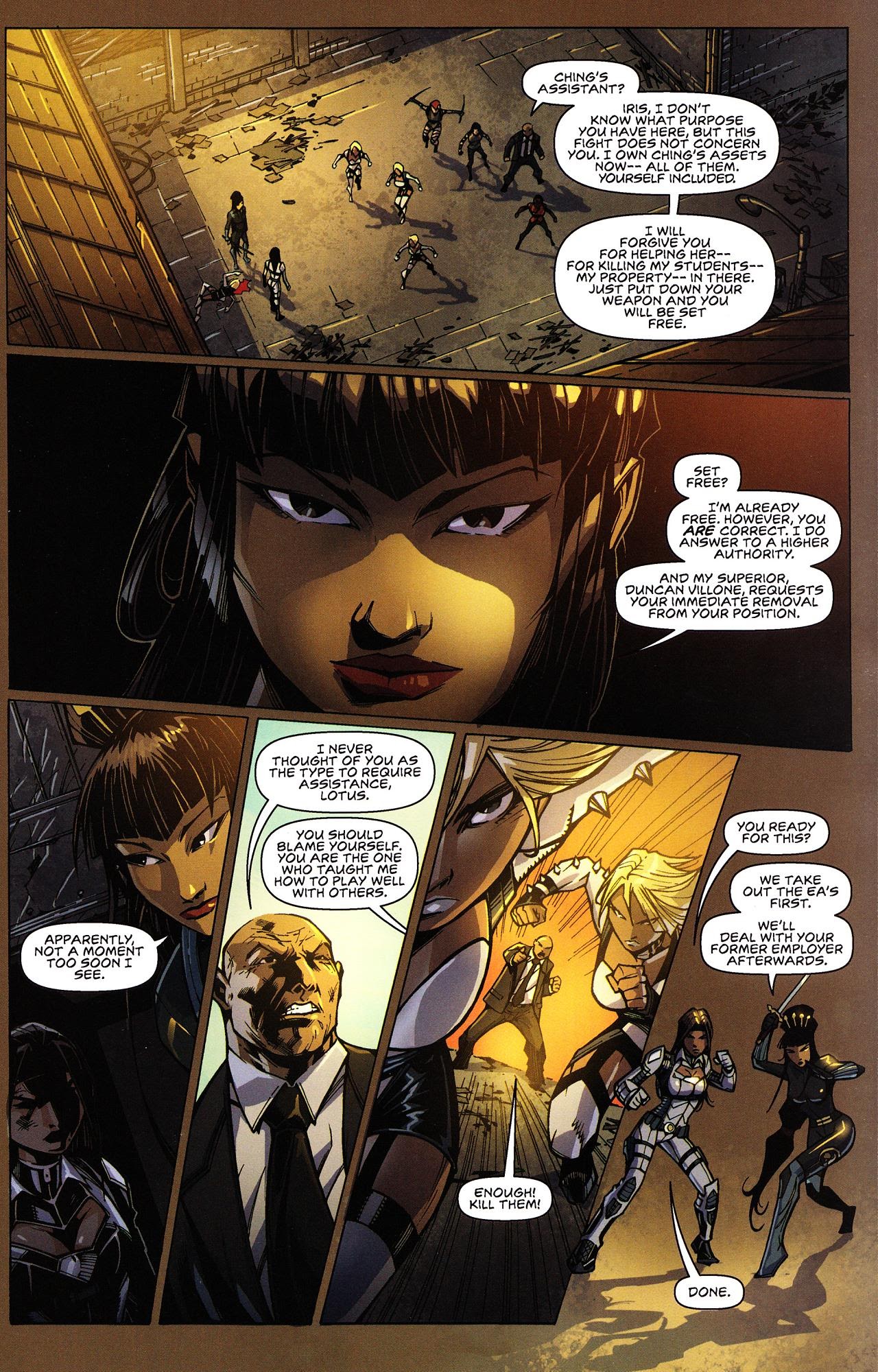 Read online Executive Assistant Lotus comic -  Issue #3 - 13