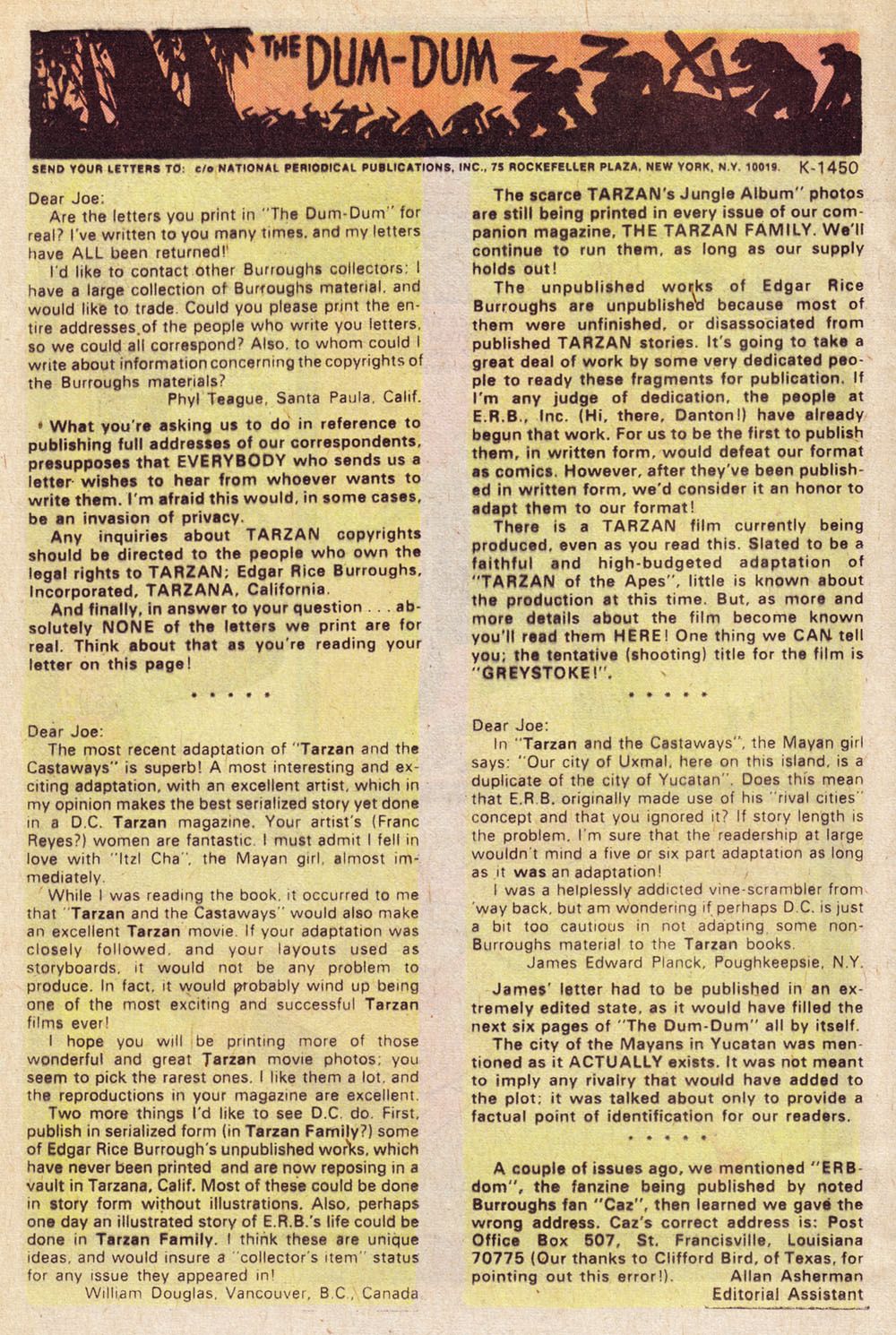Read online Tarzan (1972) comic -  Issue #246 - 11
