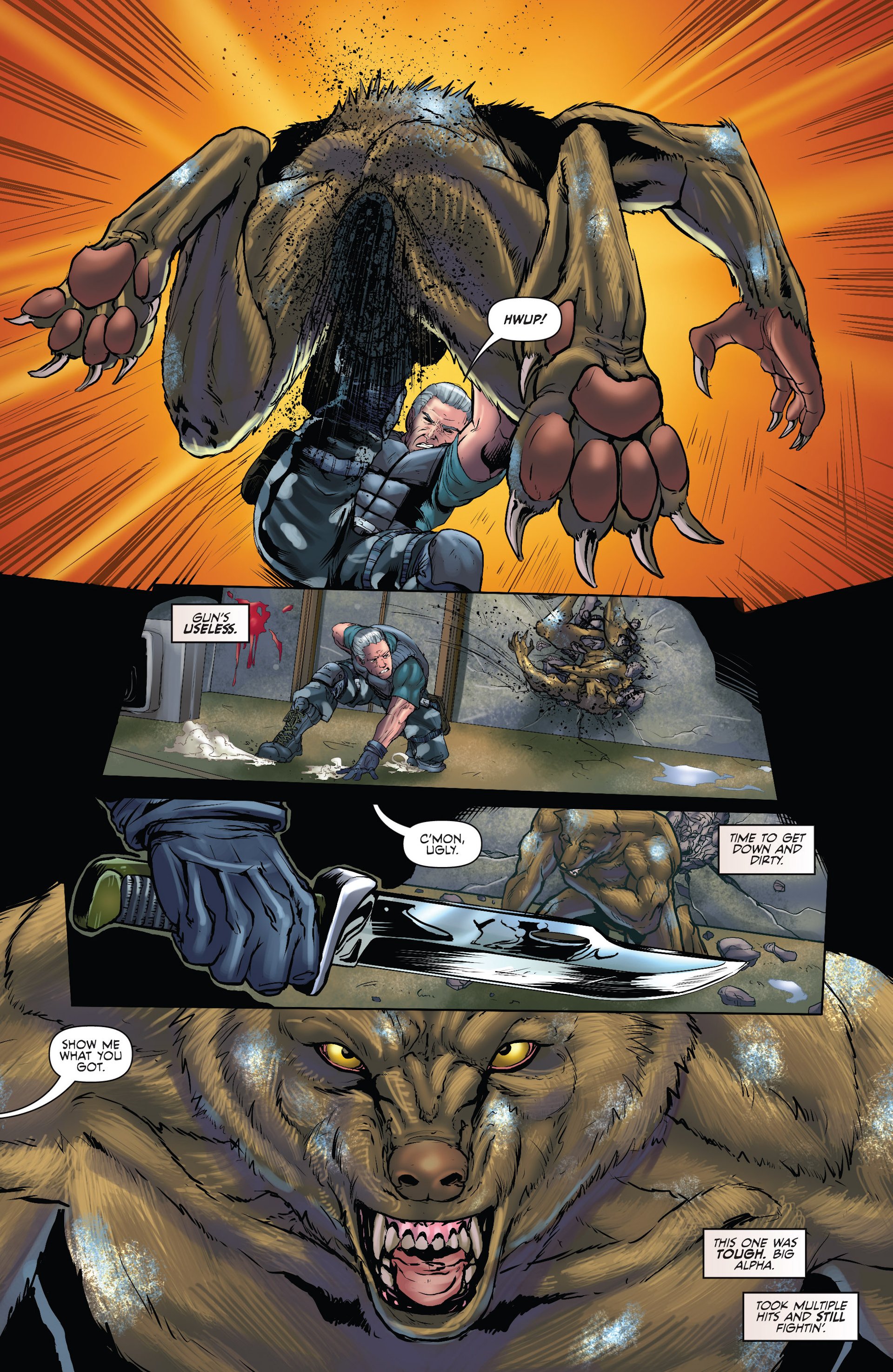 Read online Grimm Fairy Tales presents Werewolves: The Hunger comic -  Issue #3 - 13