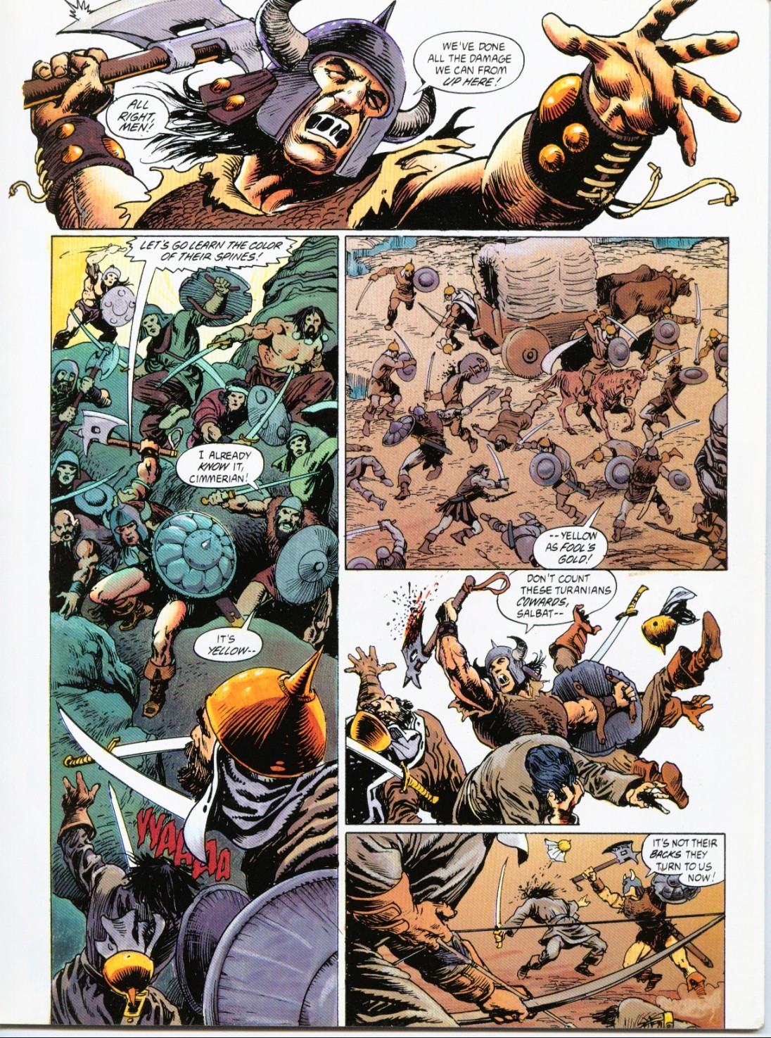 Read online Marvel Graphic Novel comic -  Issue #73 - Conan - The Ravagers Out of Time - 6