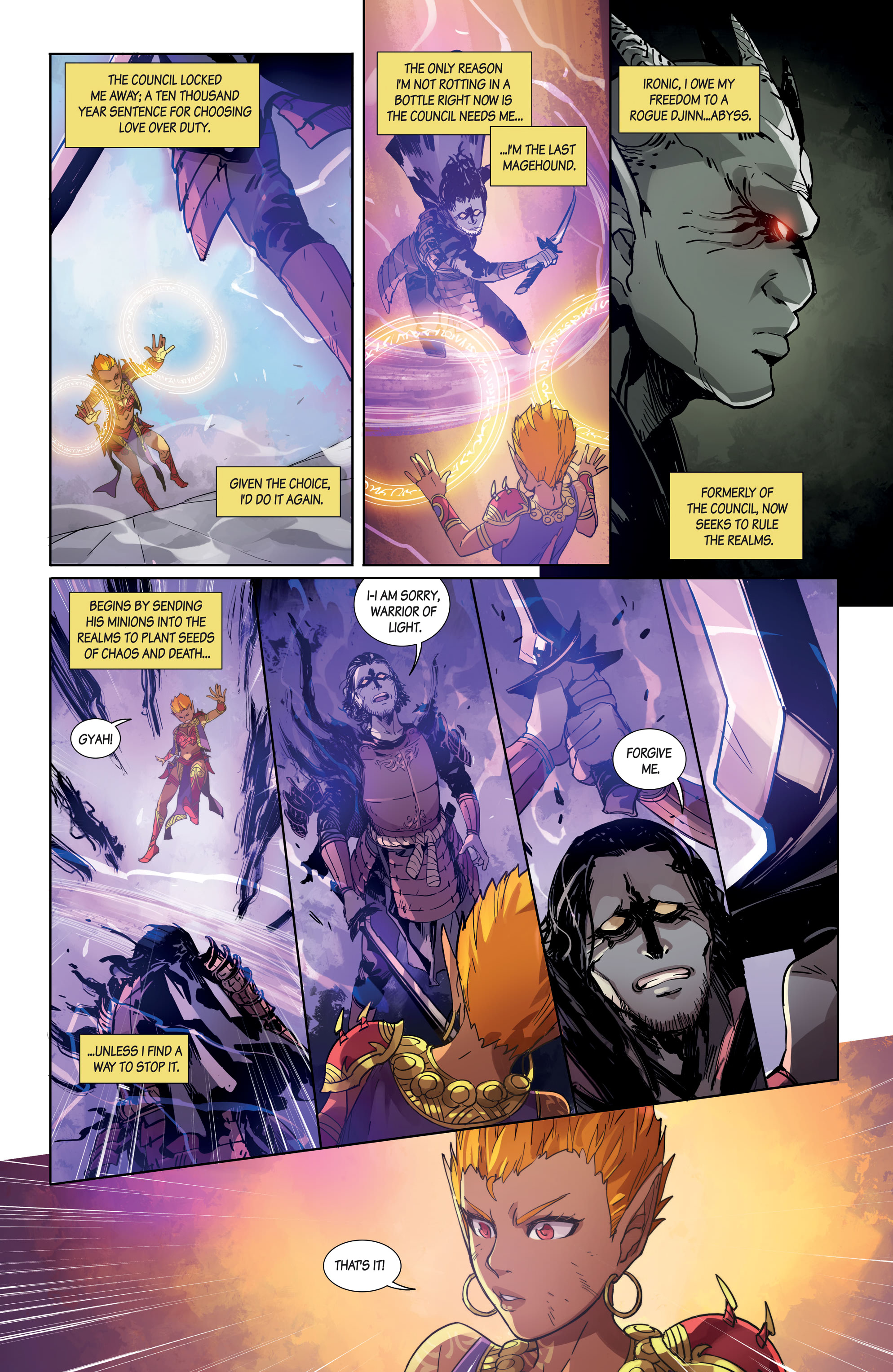 Read online Djinn Hunter comic -  Issue #2 - 5