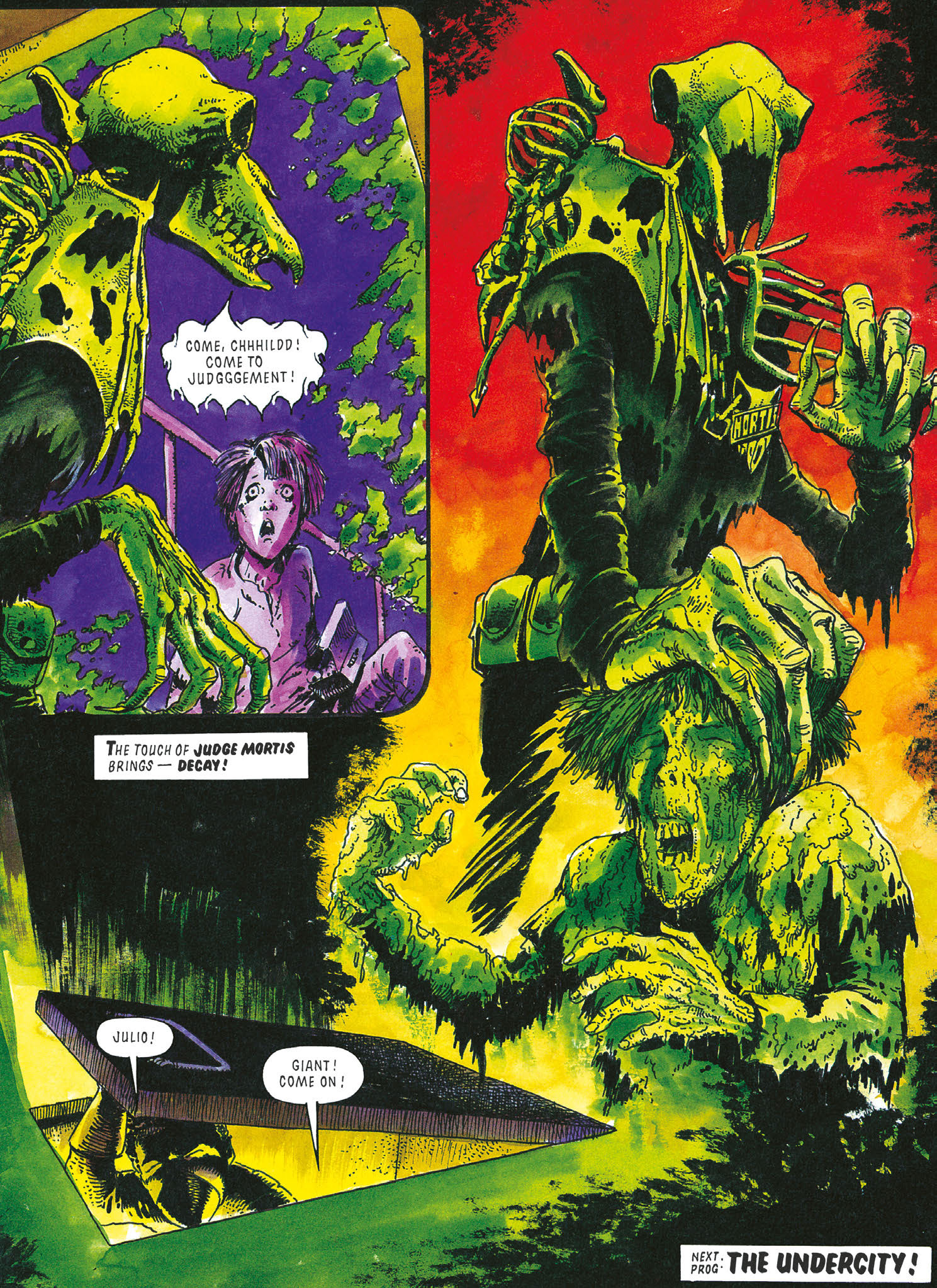 Read online Essential Judge Dredd: Necropolis comic -  Issue # TPB (Part 2) - 52