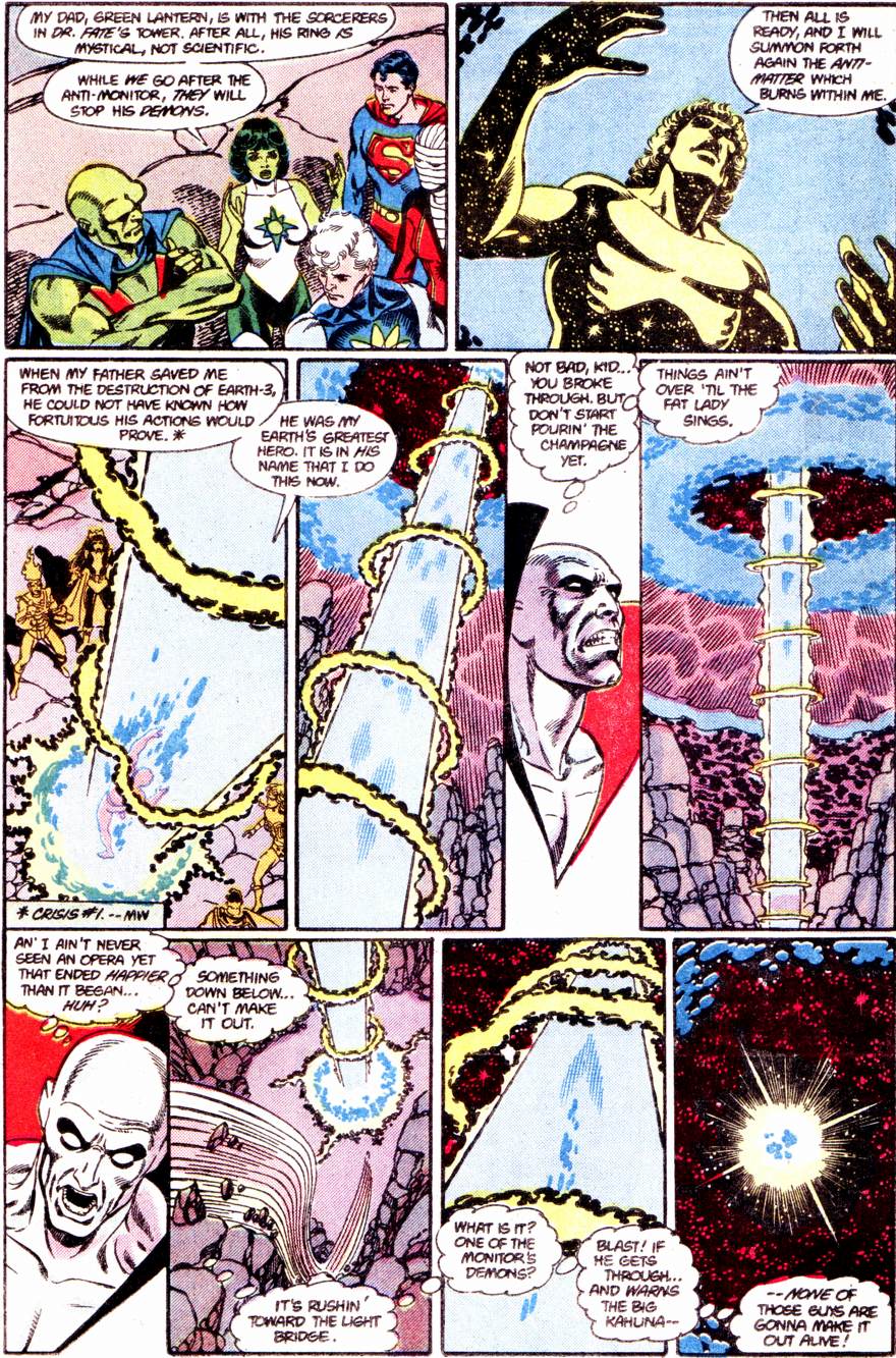 Read online Crisis on Infinite Earths (1985) comic -  Issue #12 - 14