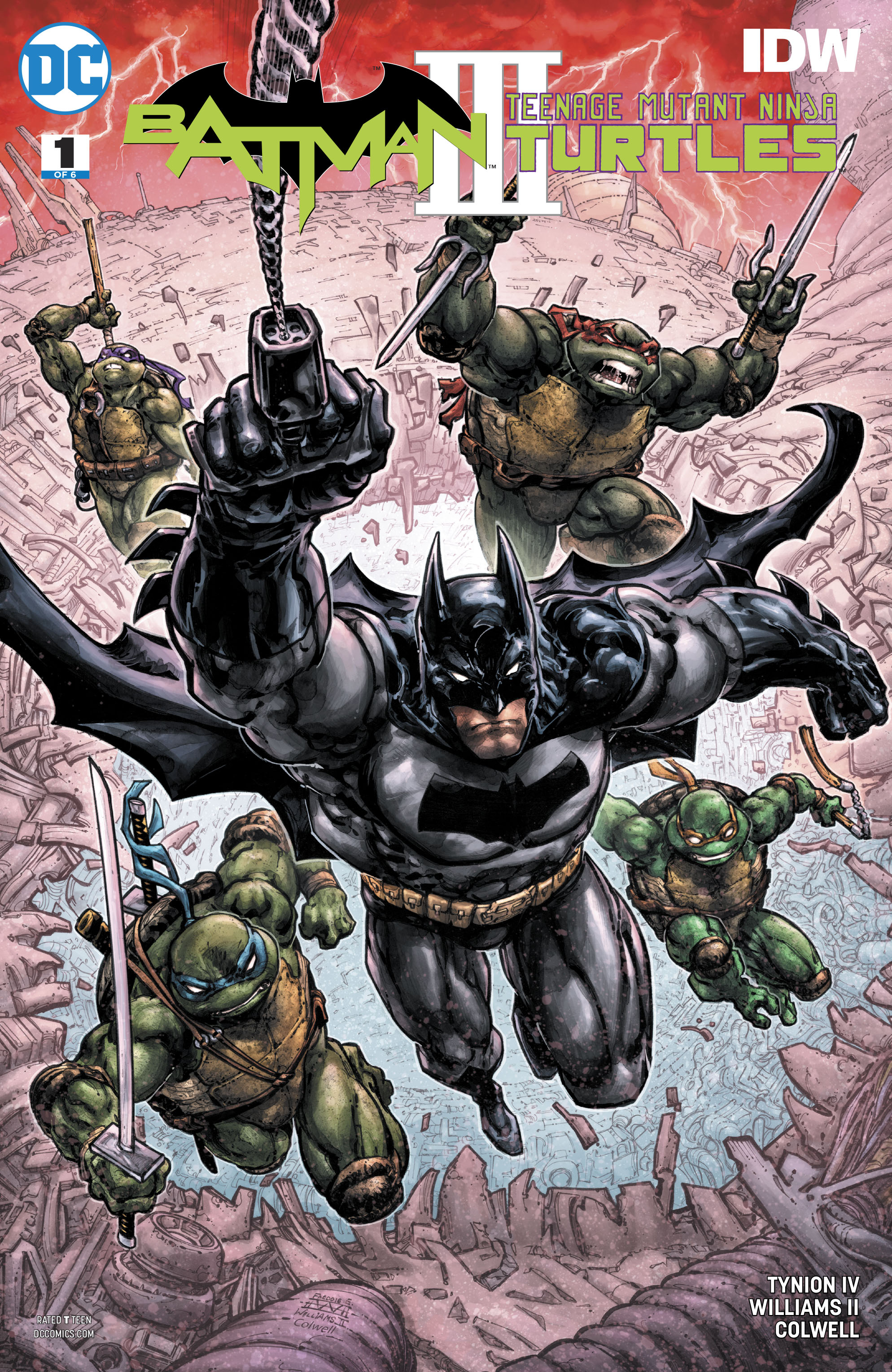 Read online Batman/Teenage Mutant Ninja Turtles III comic -  Issue #1 - 1