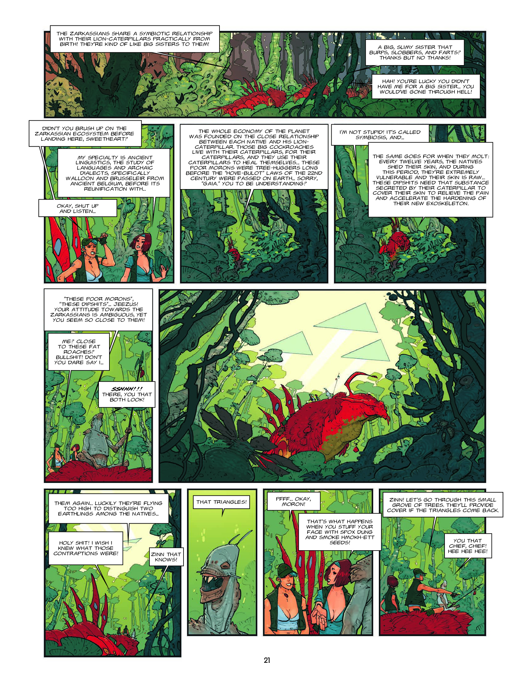 Read online Trapped on Zarkass comic -  Issue # TPB (Part 1) - 22