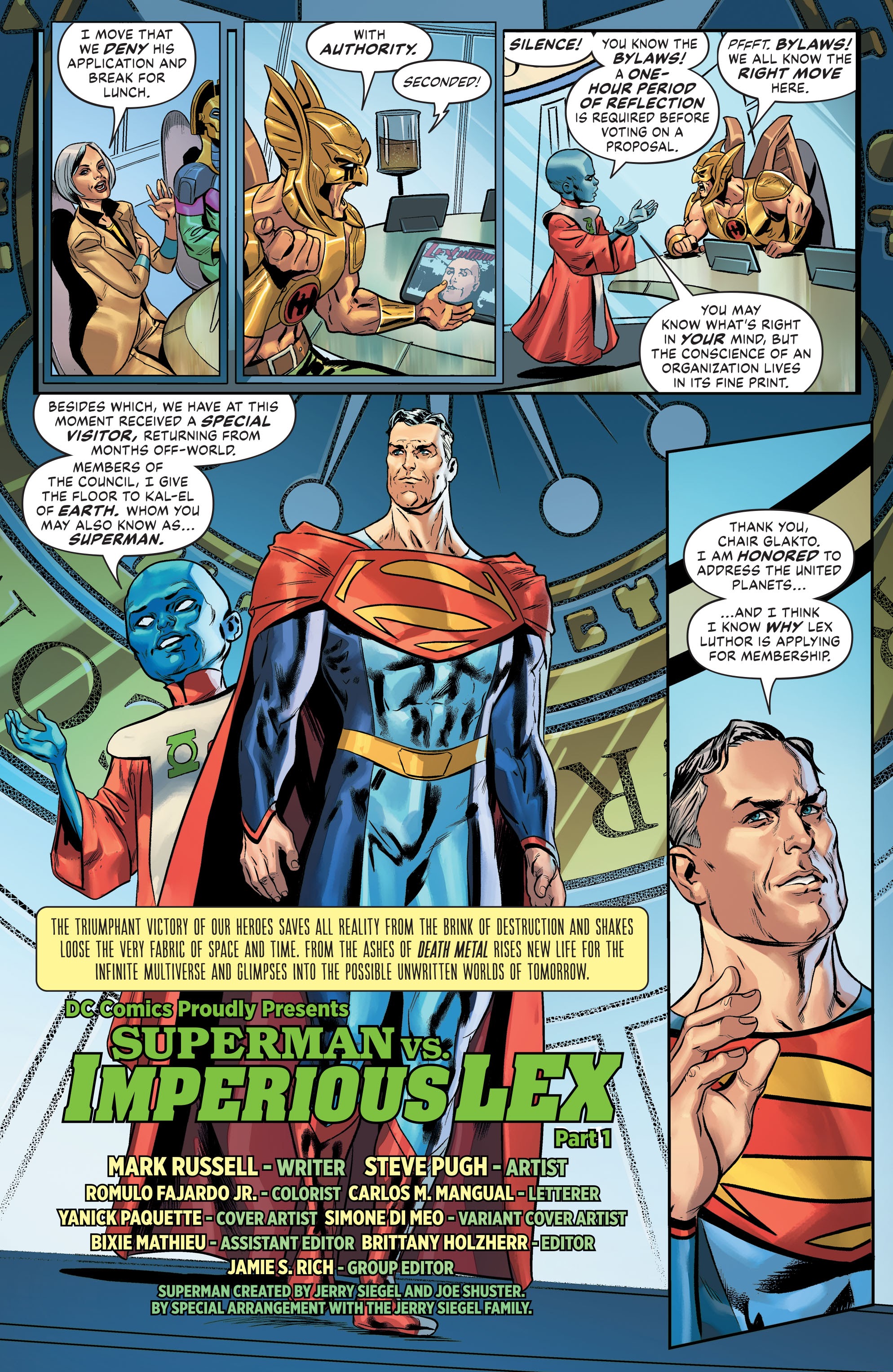Read online Future State: Superman vs. Imperious Lex comic -  Issue #1 - 5