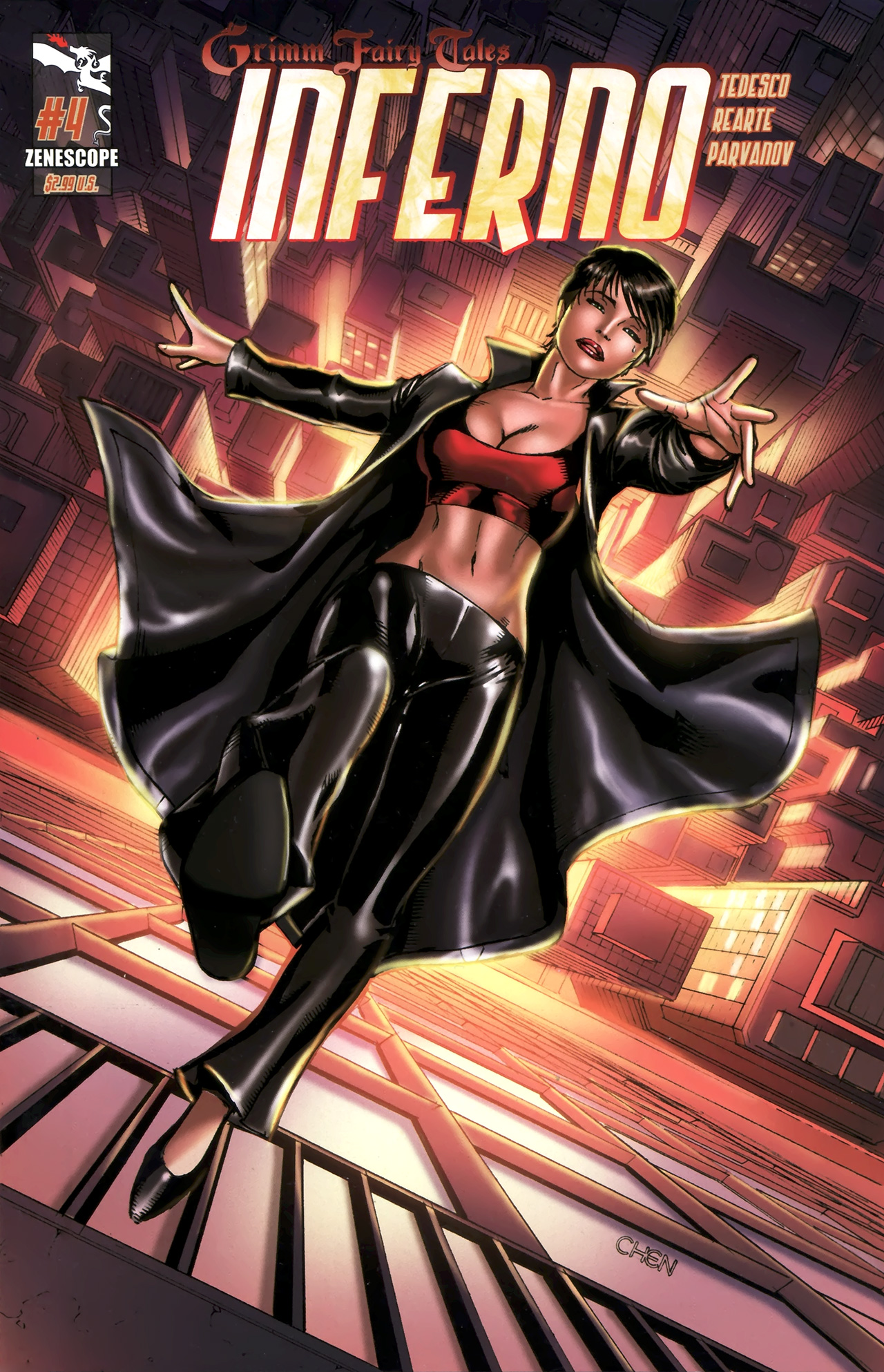 Read online Grimm Fairy Tales: Inferno comic -  Issue #4 - 1