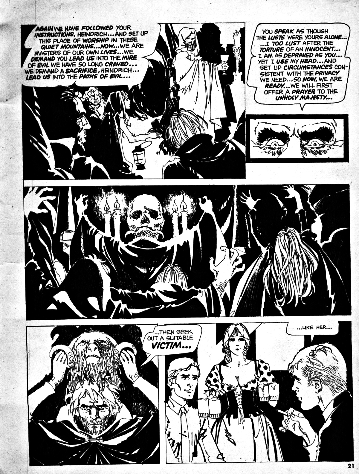 Read online Scream (1973) comic -  Issue #7 - 21