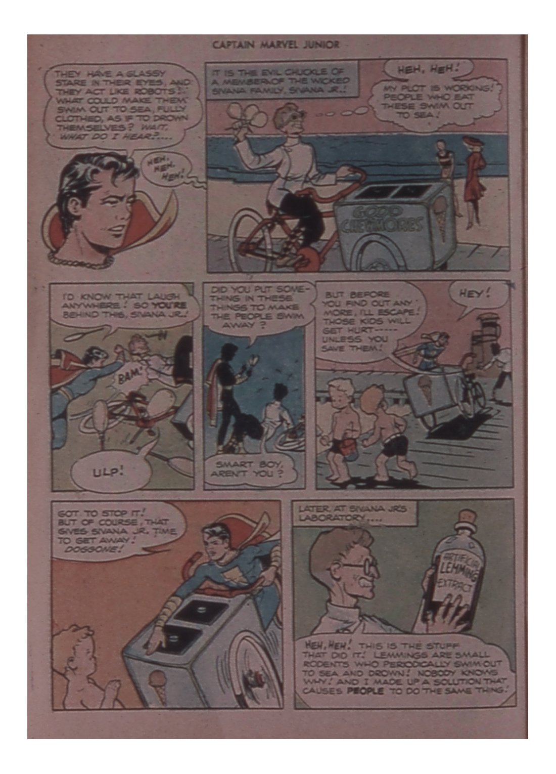 Read online Captain Marvel, Jr. comic -  Issue #57 - 42