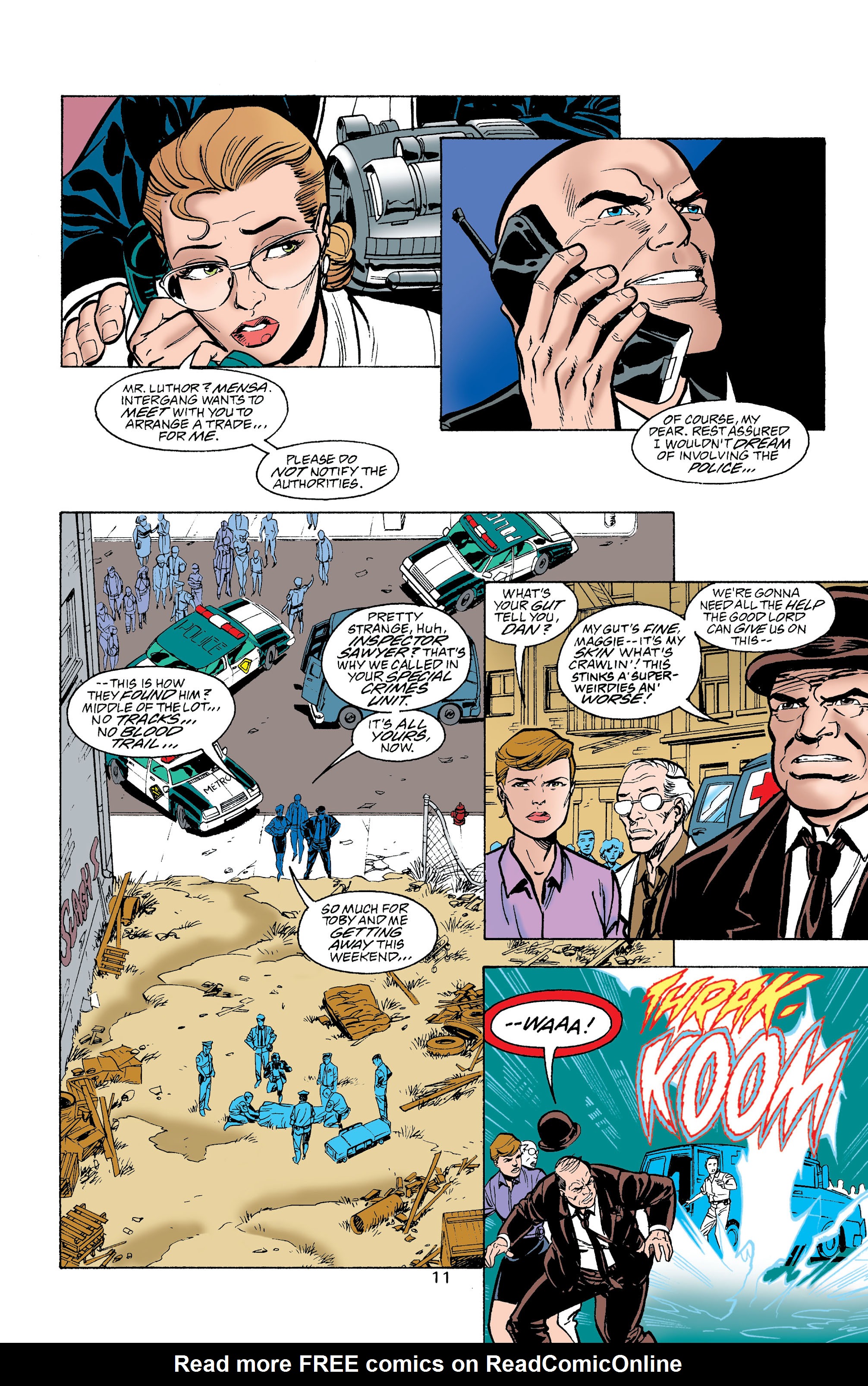 Read online Adventures of Superman (1987) comic -  Issue #552 - 12