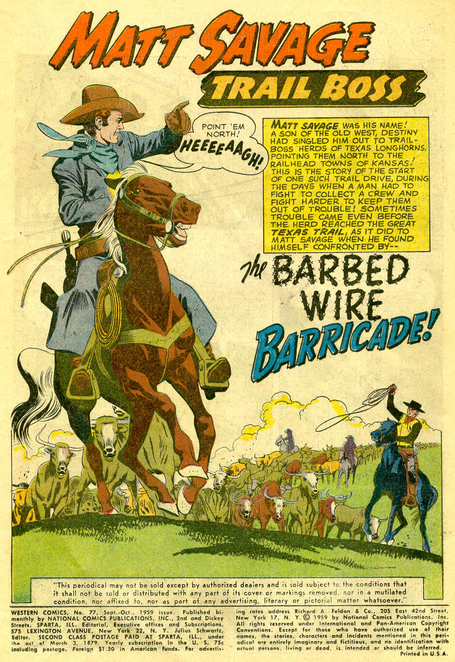 Read online Western Comics comic -  Issue #77 - 3