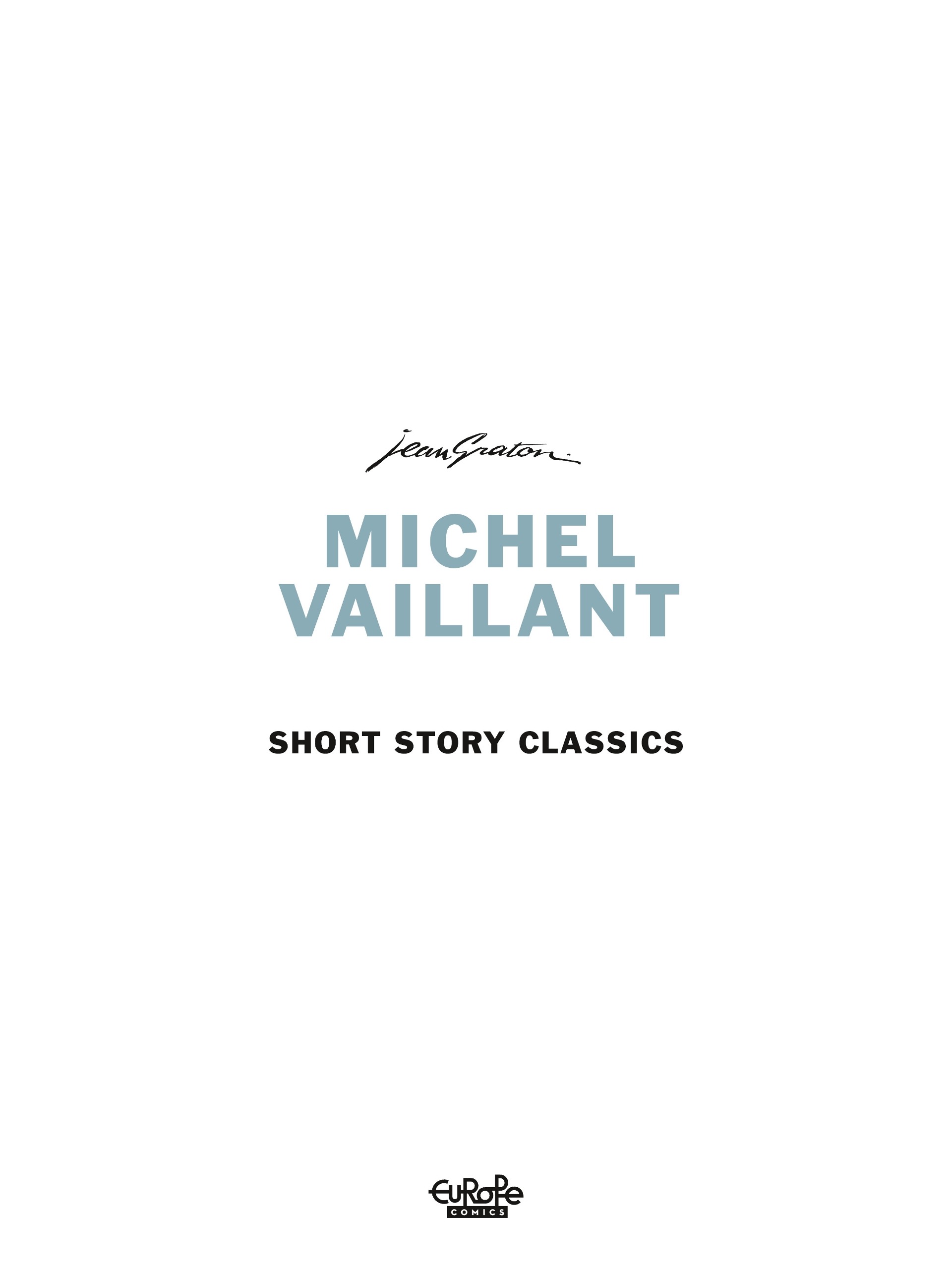 Read online Michel Vaillant Short Story Classics comic -  Issue # Full - 3