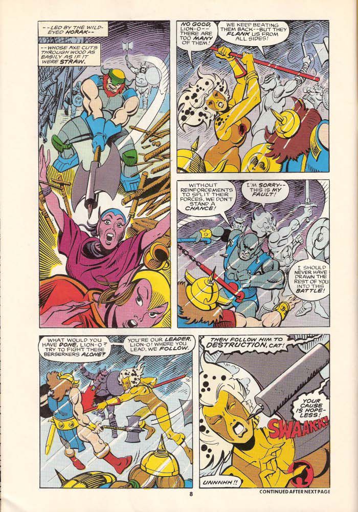 Read online ThunderCats (1987) comic -  Issue #24 - 8