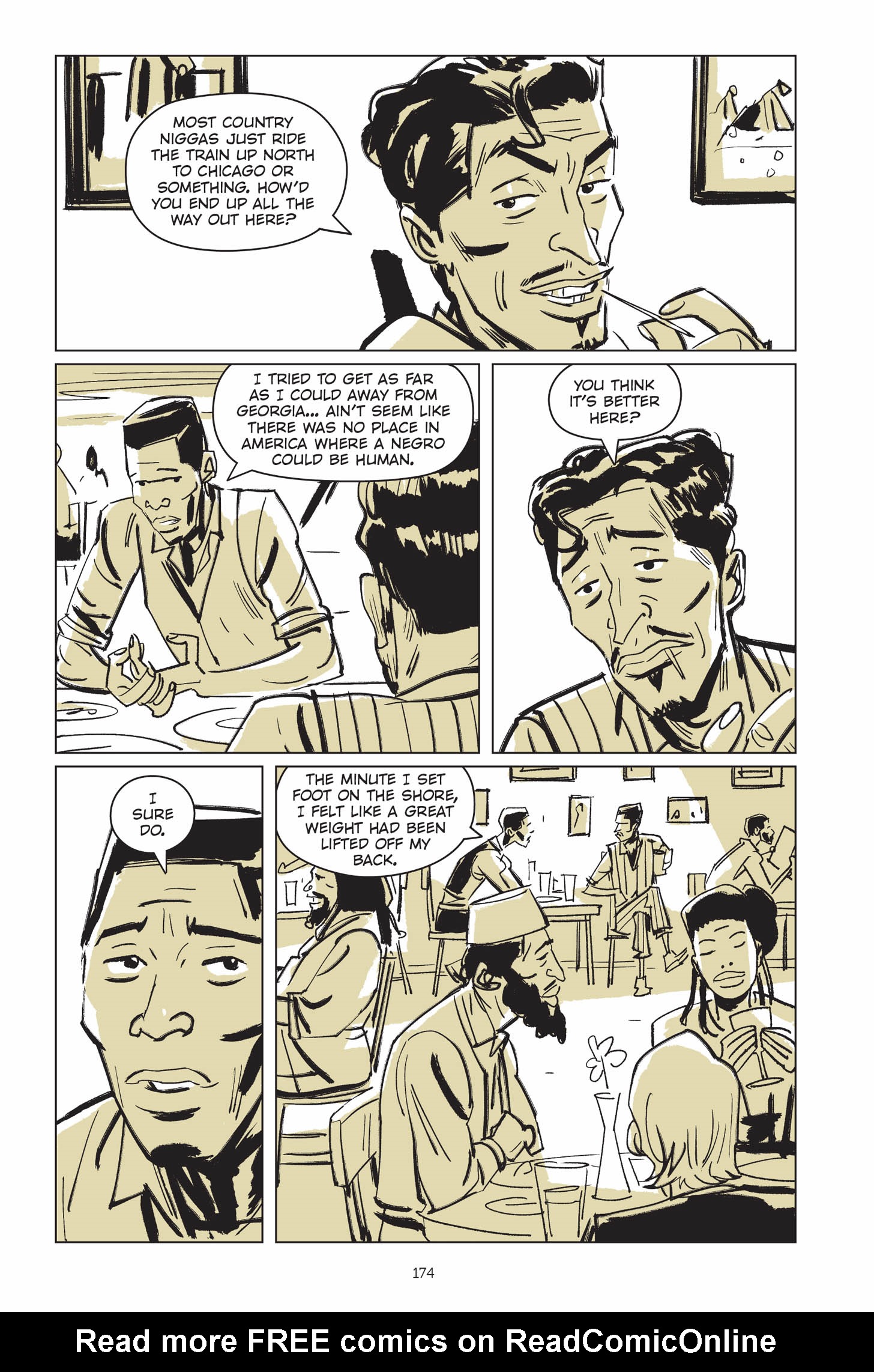 Read online Now Let Me Fly: A Portrait of Eugene Bullard comic -  Issue # TPB (Part 2) - 75