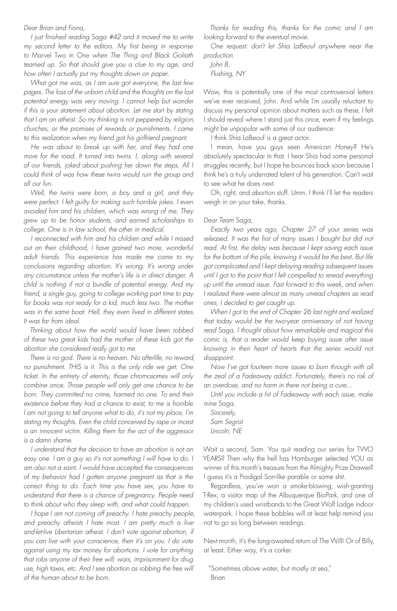 Read online Saga comic -  Issue #46 - 27
